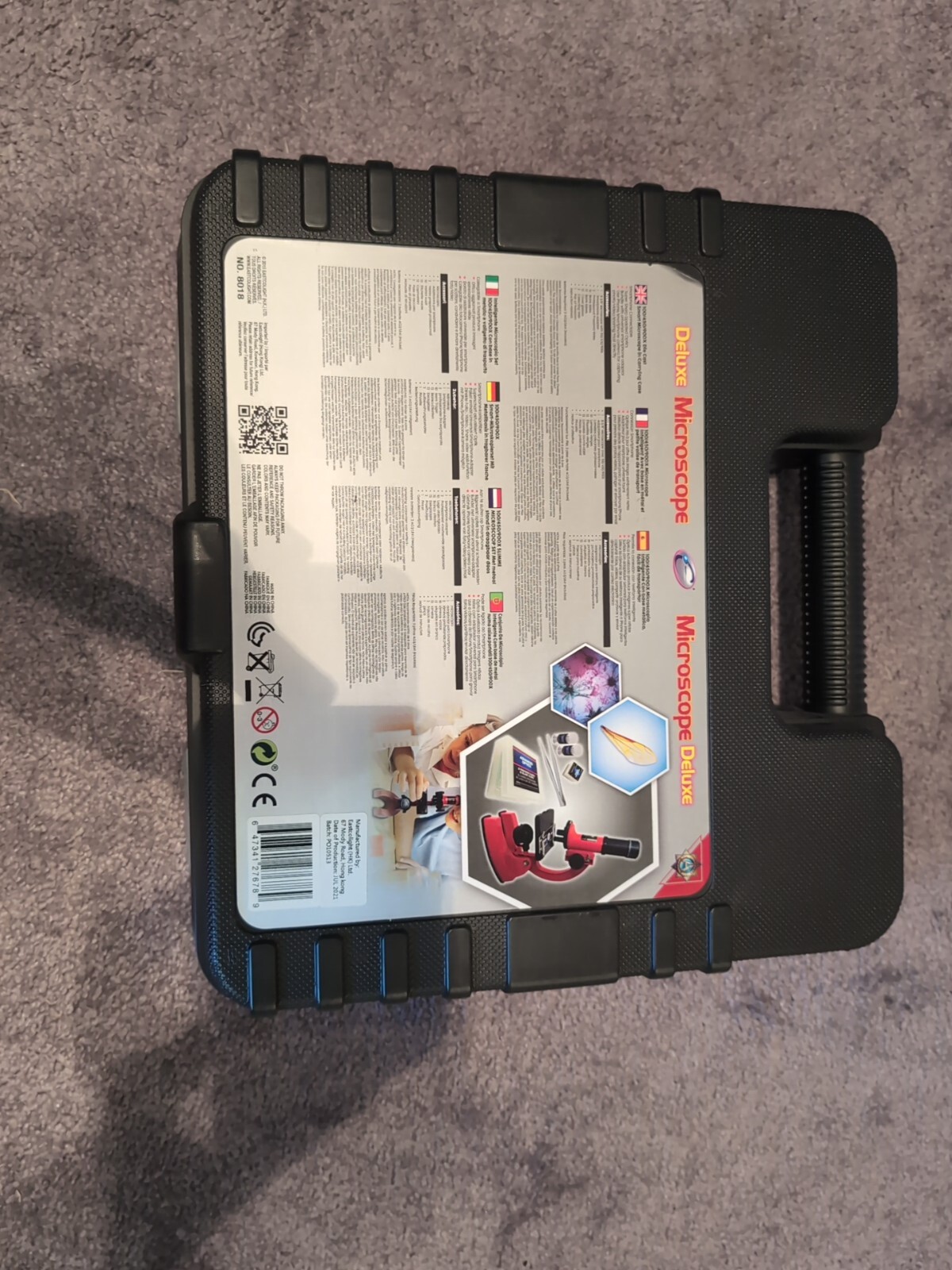 Smart Microscope Deluxe Set - 60 Piece Discover Explore by Nicole - School