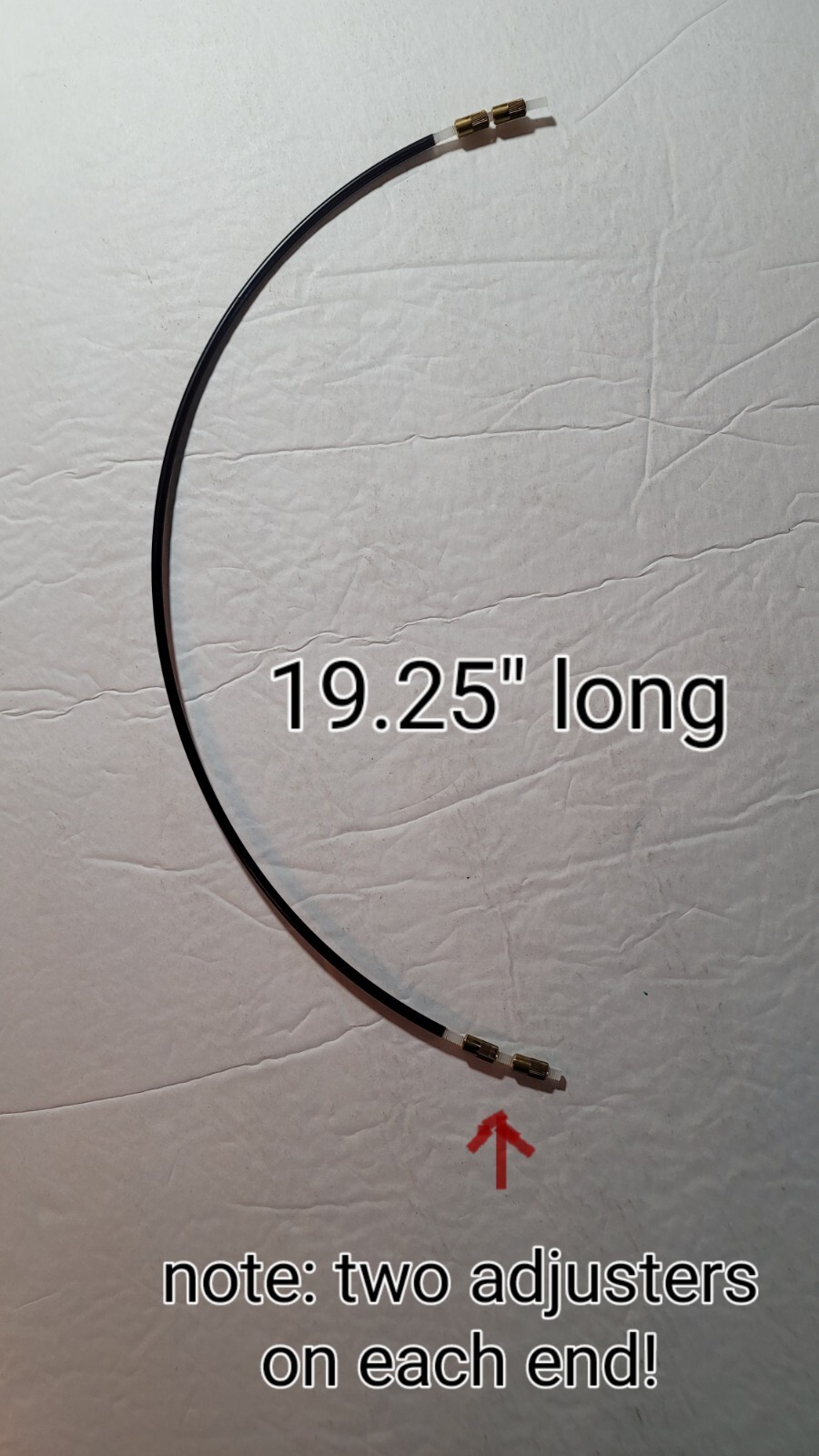 Upright Double Bass Tailgut Adjuster with 2 Adjusters On Each End