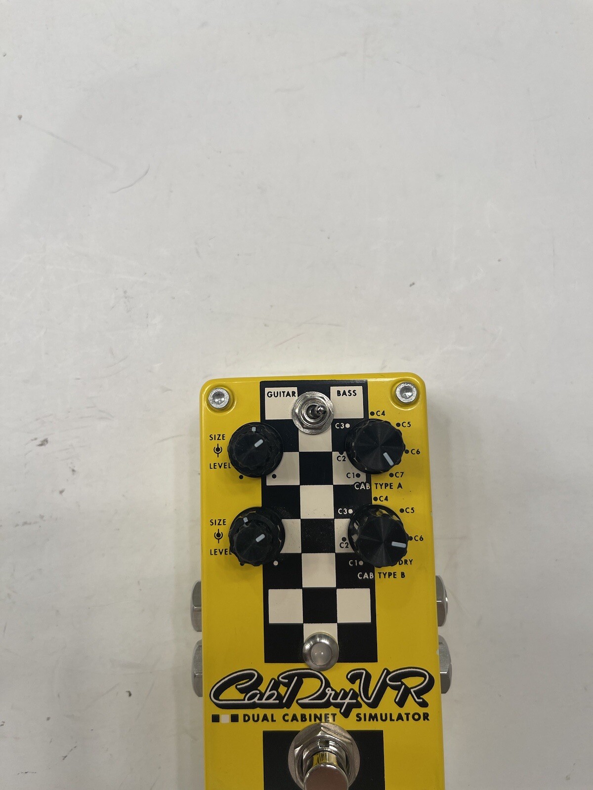 Digitech CabDryVr Dual Cabinet Simulator Emulator Guitar Effect Pedal