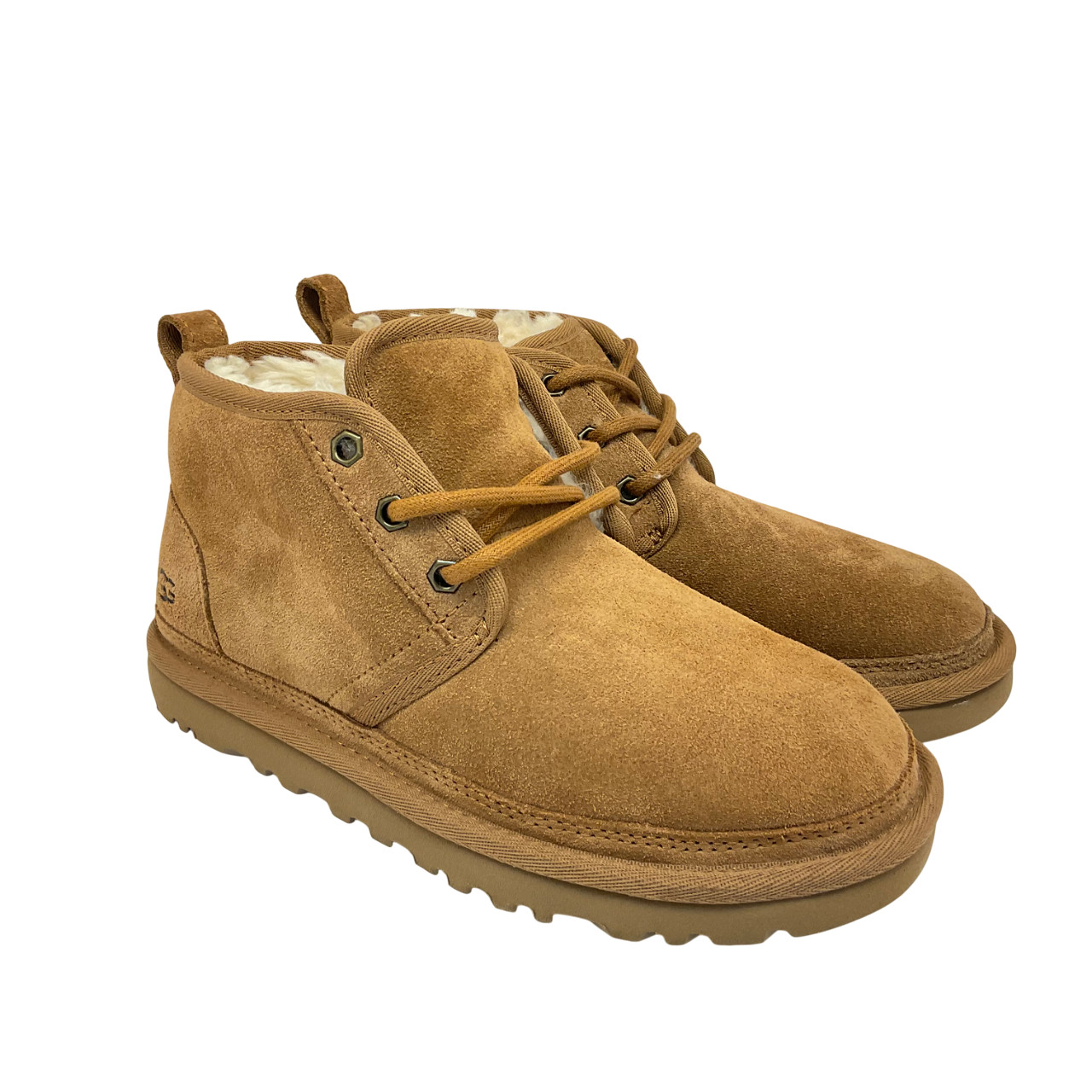 UGG Australia Women's Neumel Sheepskin Slippers Chestnut Size 5M