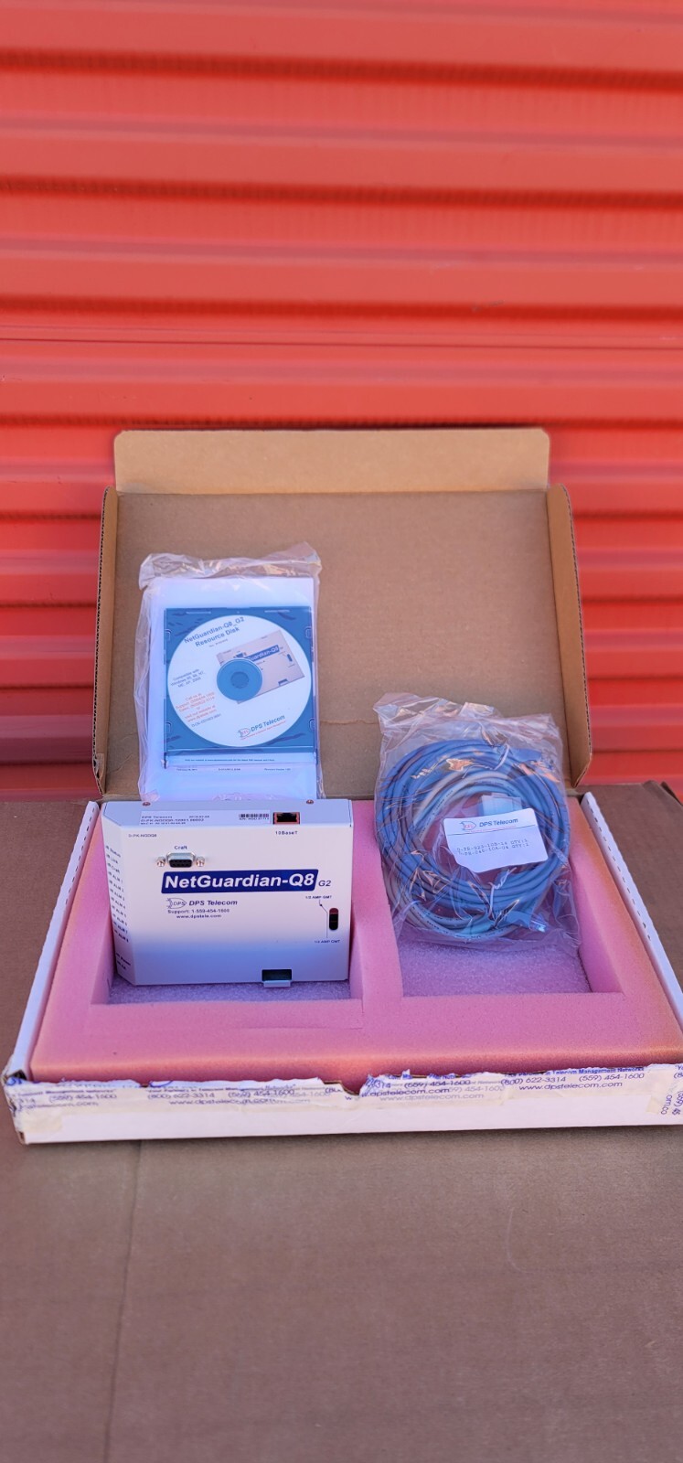 LOT OF 5 NETGUARDIAN-Q8 G2 MOTOROLA QUANTAR SNMP ALARM MONITOR MODBUS  NETWORK