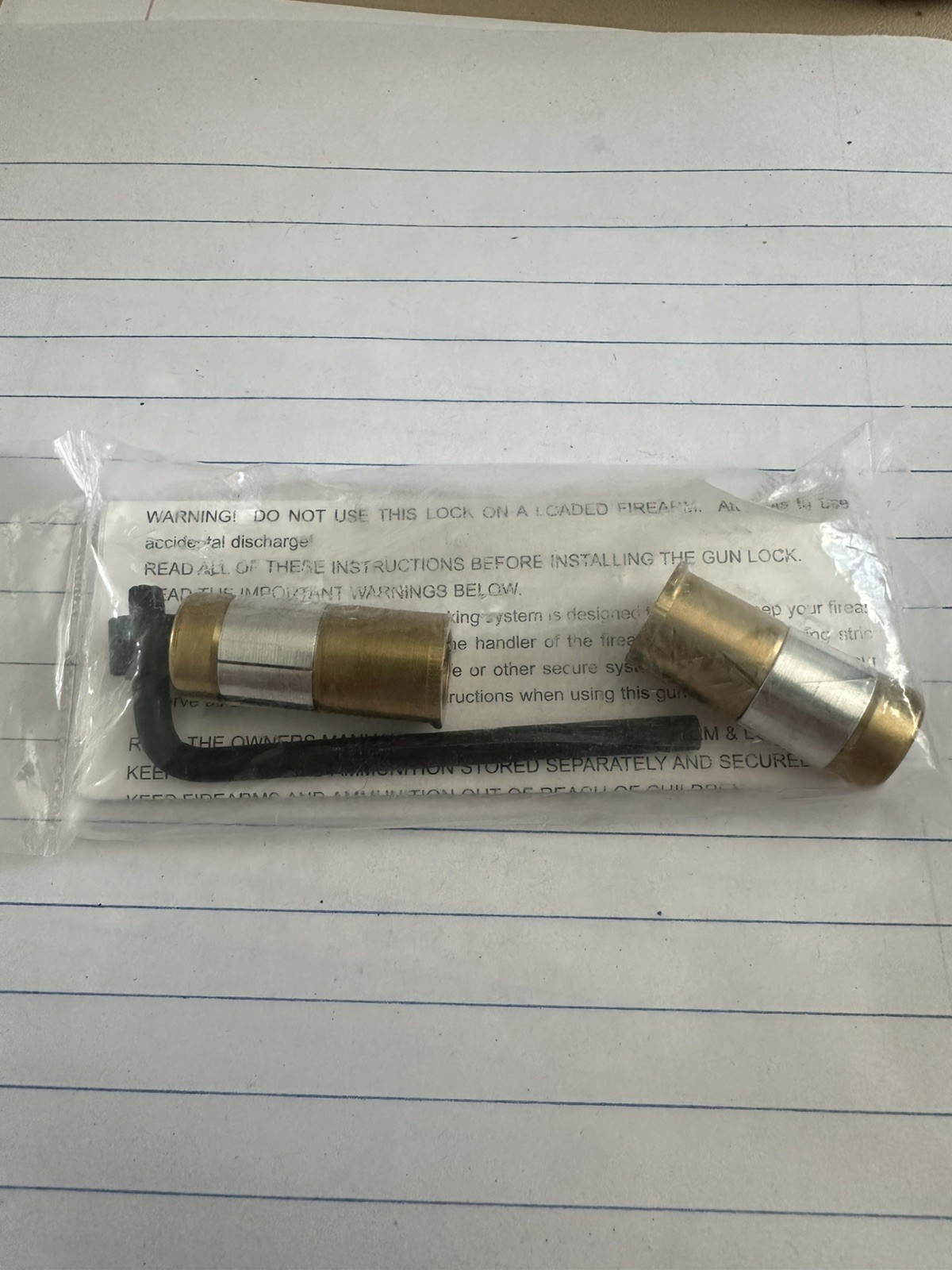 Omega Internal Chamber Gun Lock For Over/Under Shotgun 410 Ga