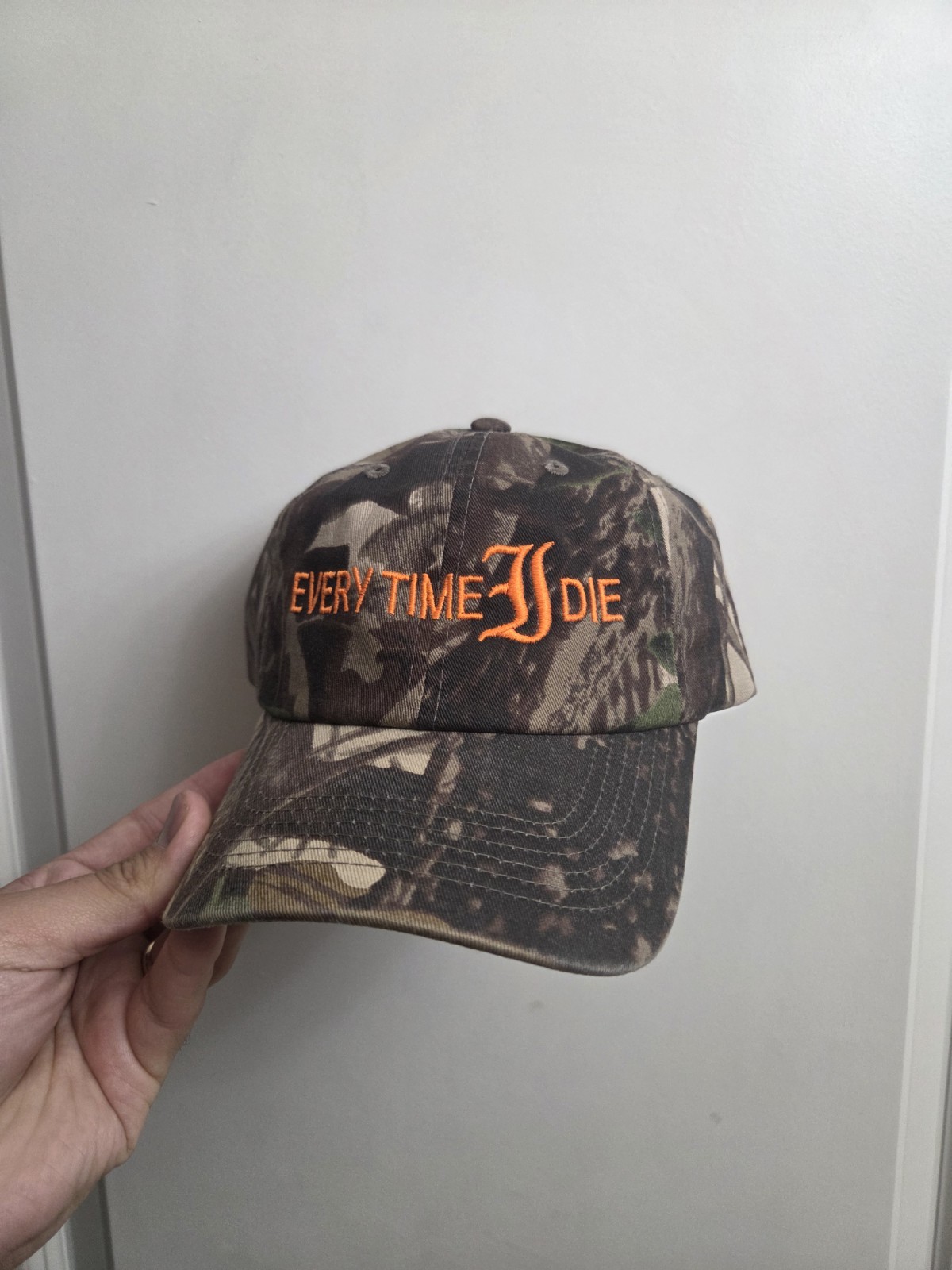 Every Time I Die Hat Camo Realtree Hardcore Metalcore Inspired
