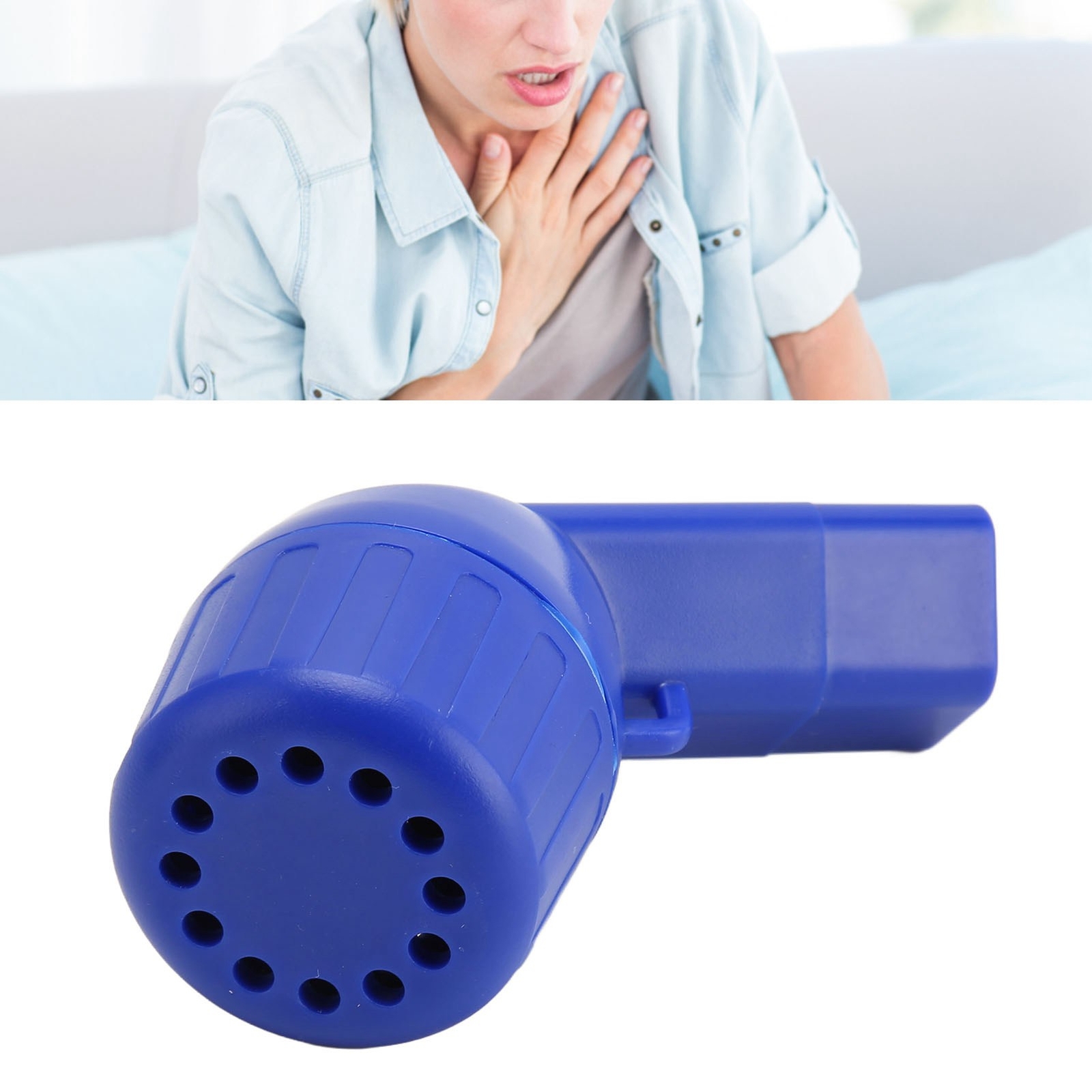 Breathing Exercise Device For Lungs With Mucus Removal And Lung Expansion