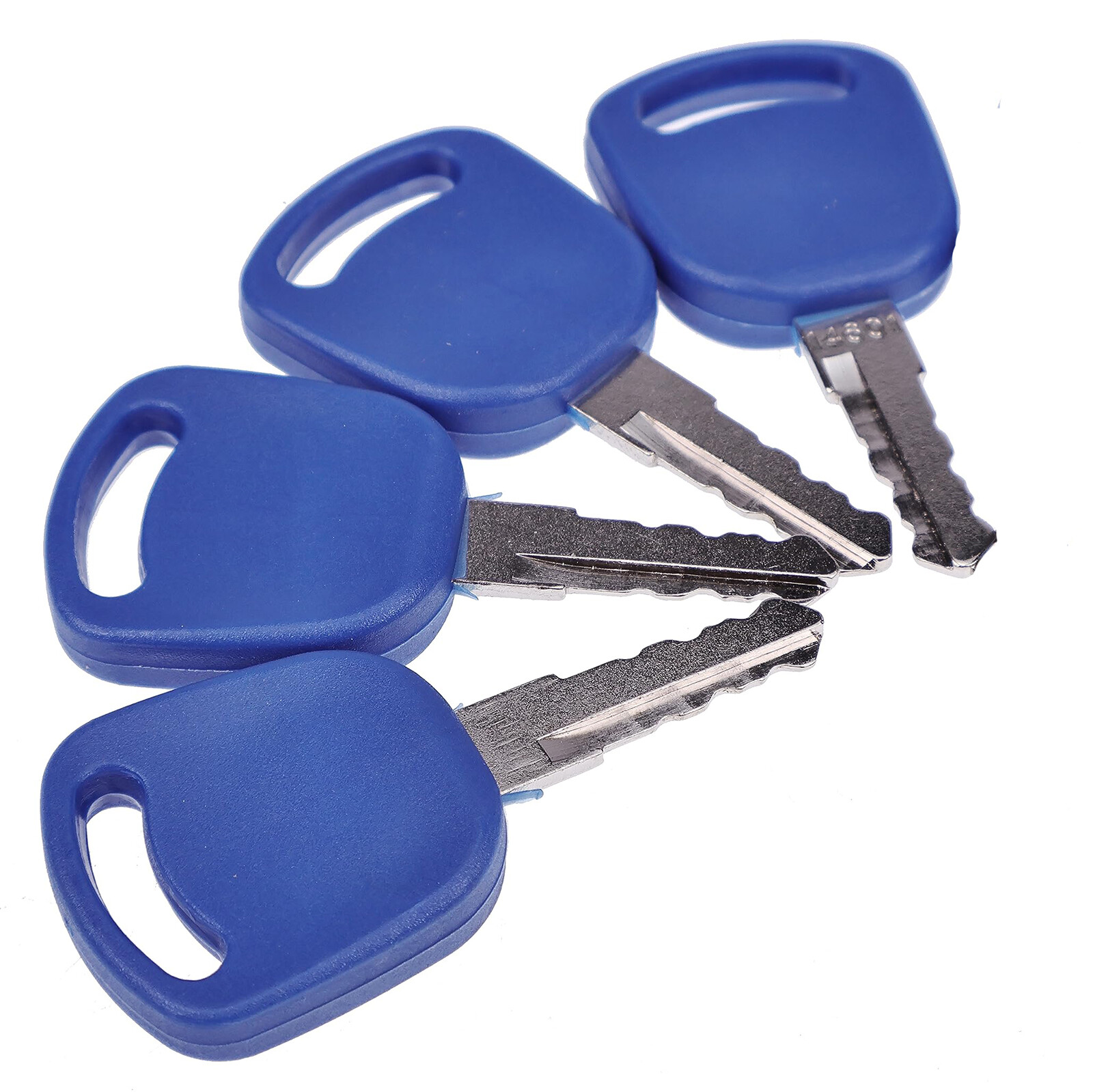 4Pcs Ignition Keys 14601 for Case JX70U JX80U JX90U JX100U Ford New Holland New