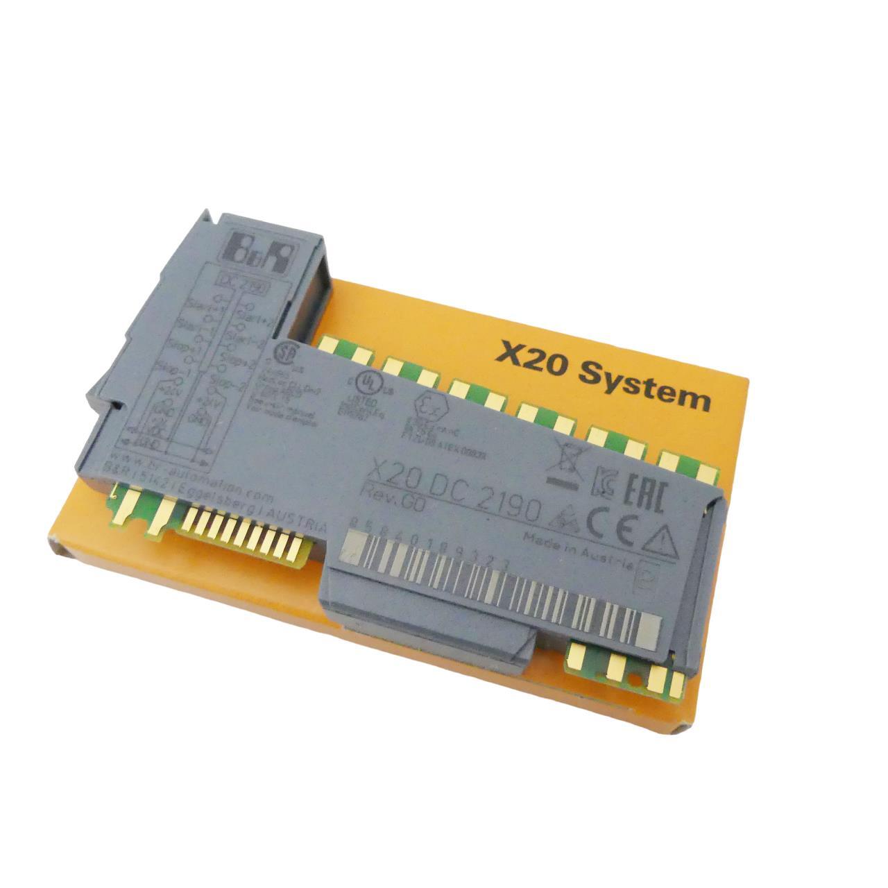 B&R X20DC2190 Digitales Zählmodul Rev.G0 -new