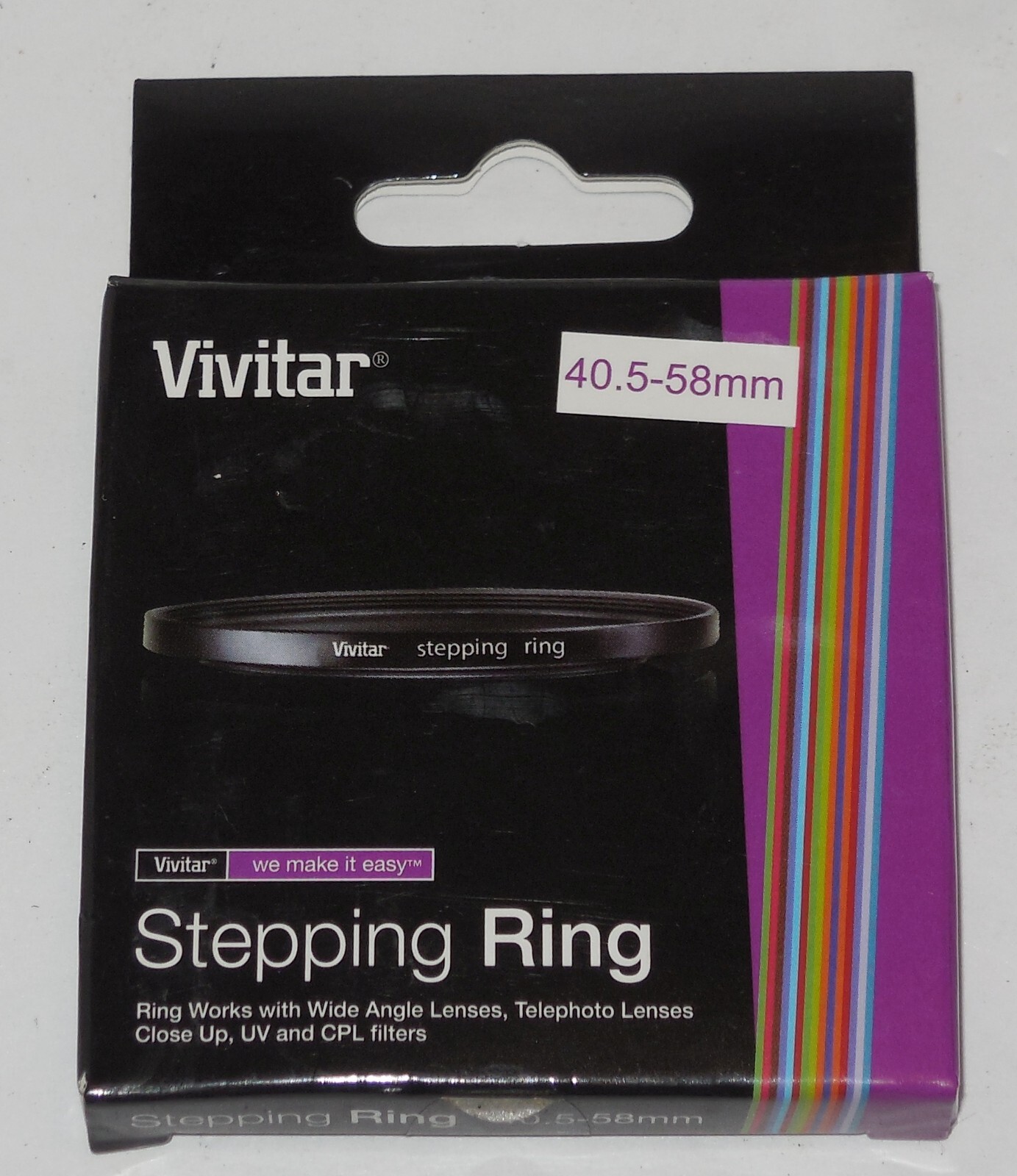 Vivitar 58mm Stepping Ring DIGITAL OR FILM