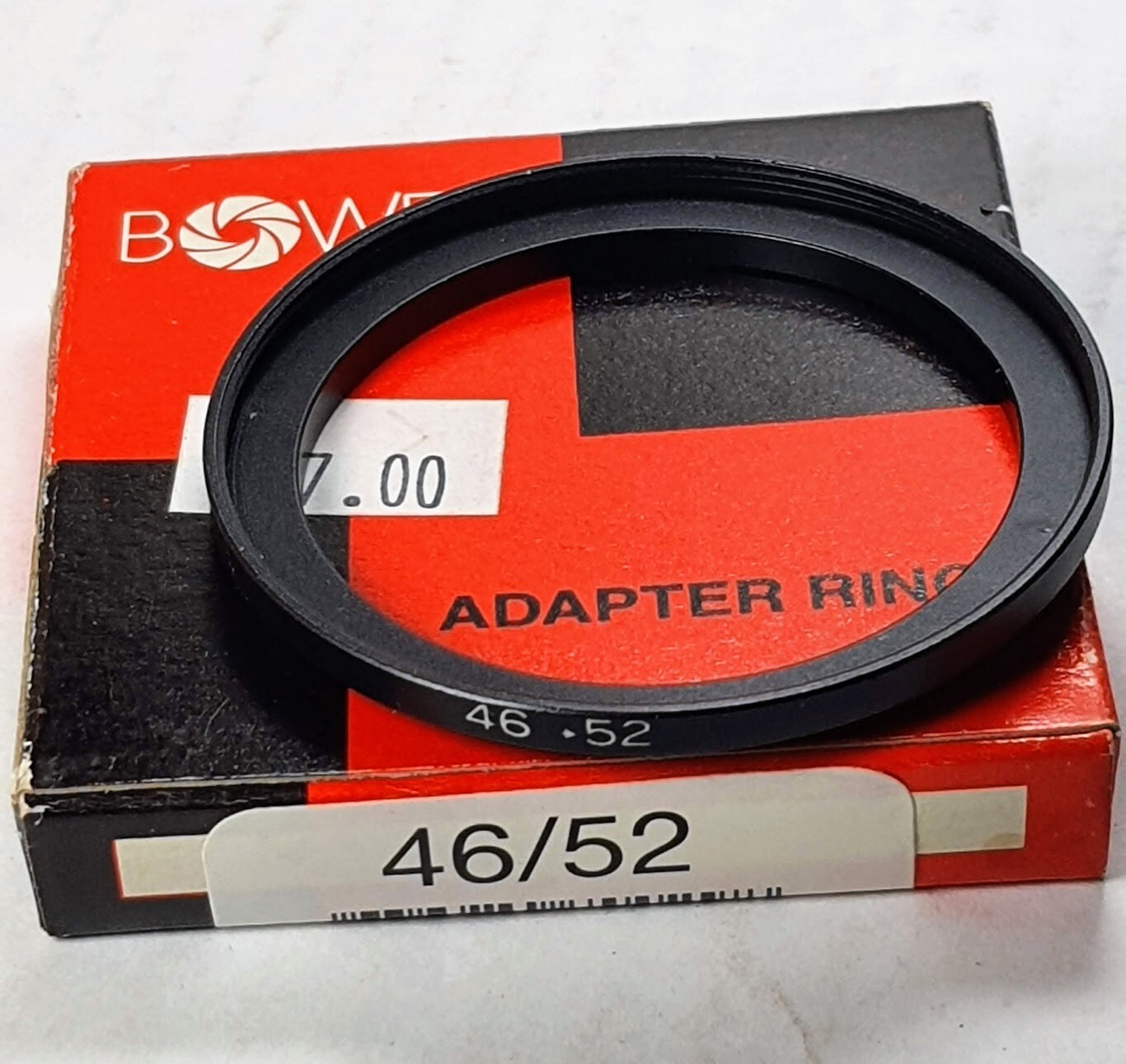 46-52mm Metal Step Up Lens Filter Converter Adapter Ring 46mm-52mm  46-52 Bower