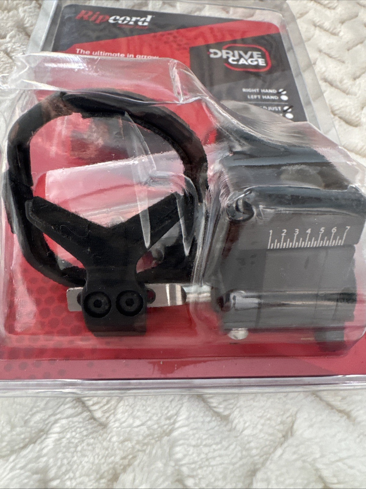 Ripcord Drive Cage Arrow Rest Black RH RCDC-R