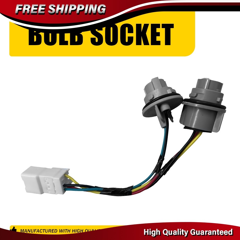 Tail Light Socket Wiring For 2017-2018 Kia Forte Bulb Pigtail Connector Harness