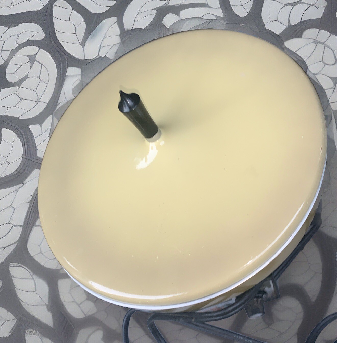 VTG Oster Galaxie Super Pan Electric Pot MCM Cooker Buffet Fondue Server Green