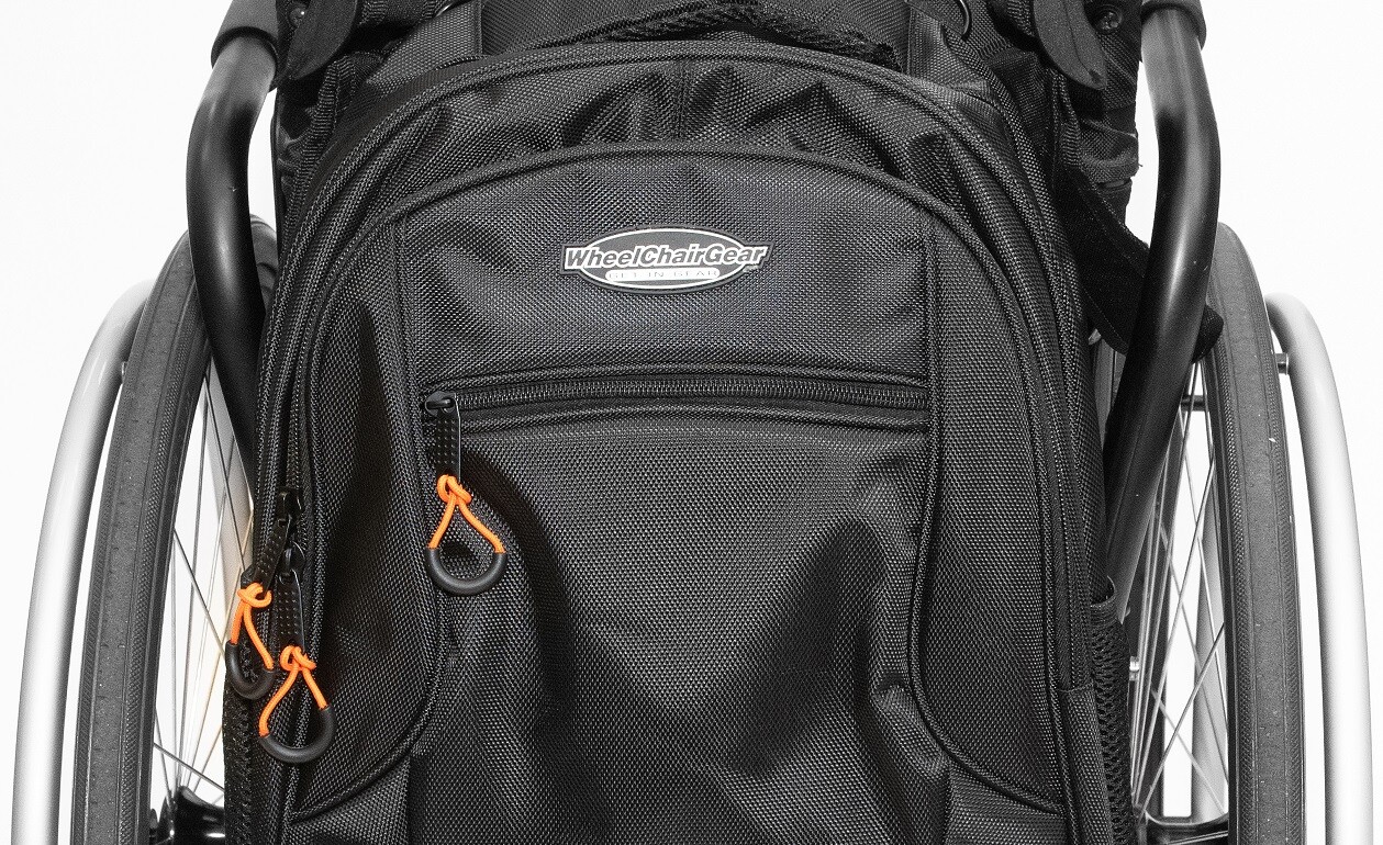 GET IN GEAR With Our Outlaw Wheelchair Backpack-Our Most Popular Wheelchair Bag