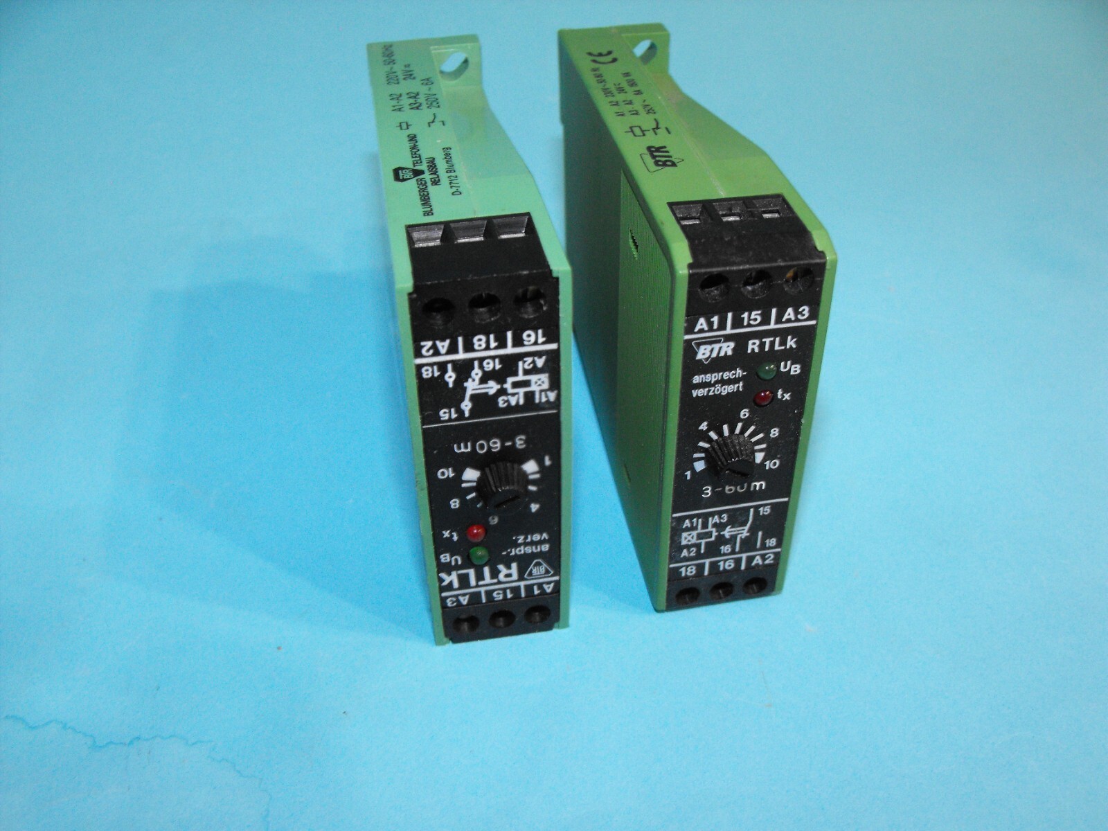 BTR RTLK.Time Relay Response Delay 3-60M.USED