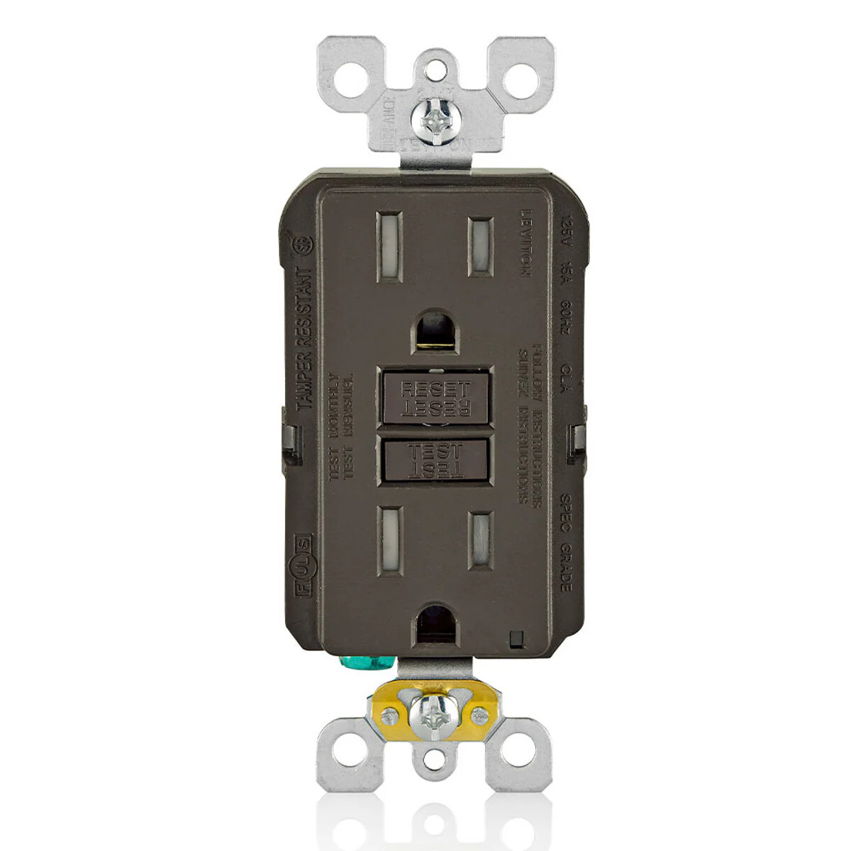 Leviton GFTR1 15A 125V Slim TR GFCI