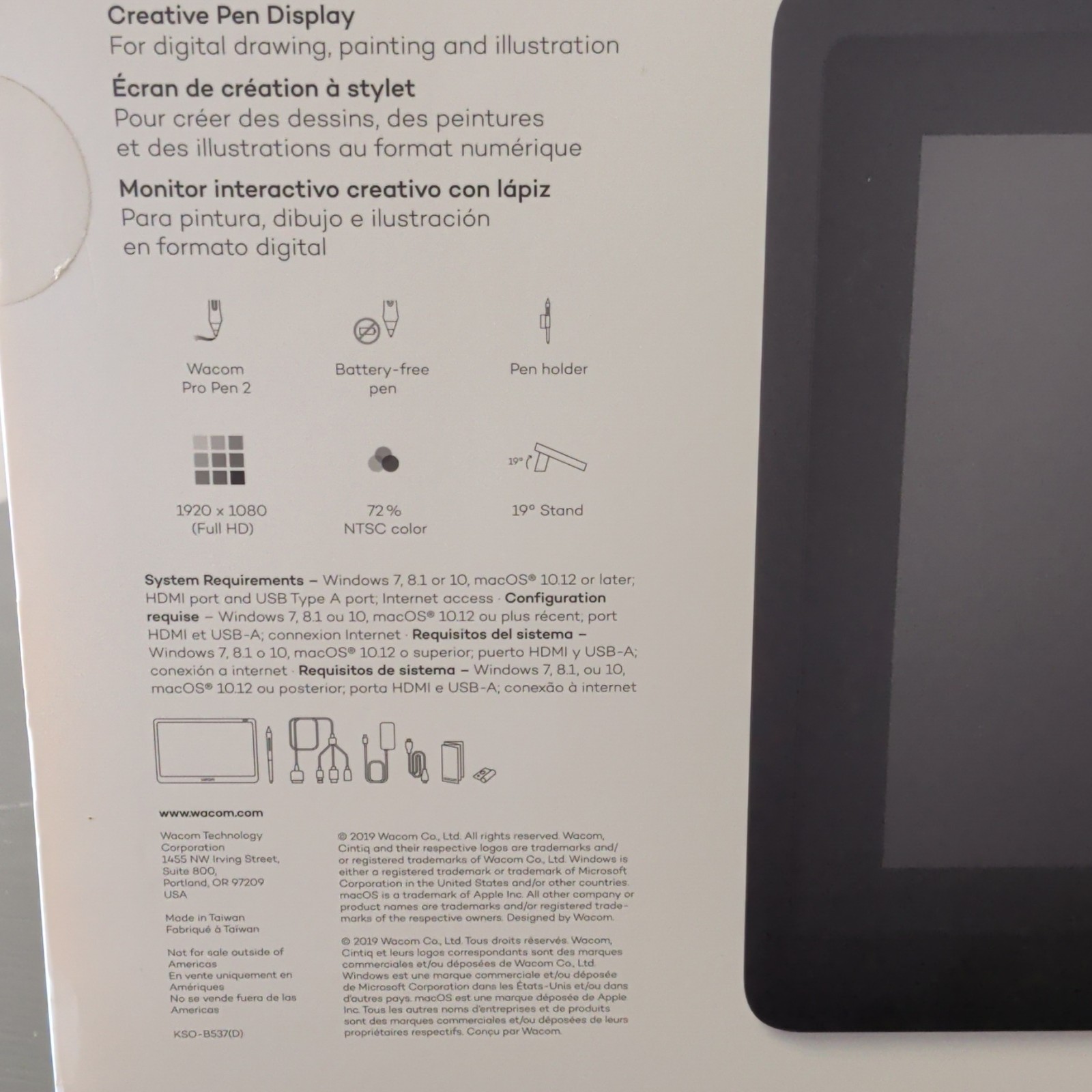 Wacom Cintiq 16 w/ Pro Pen 2