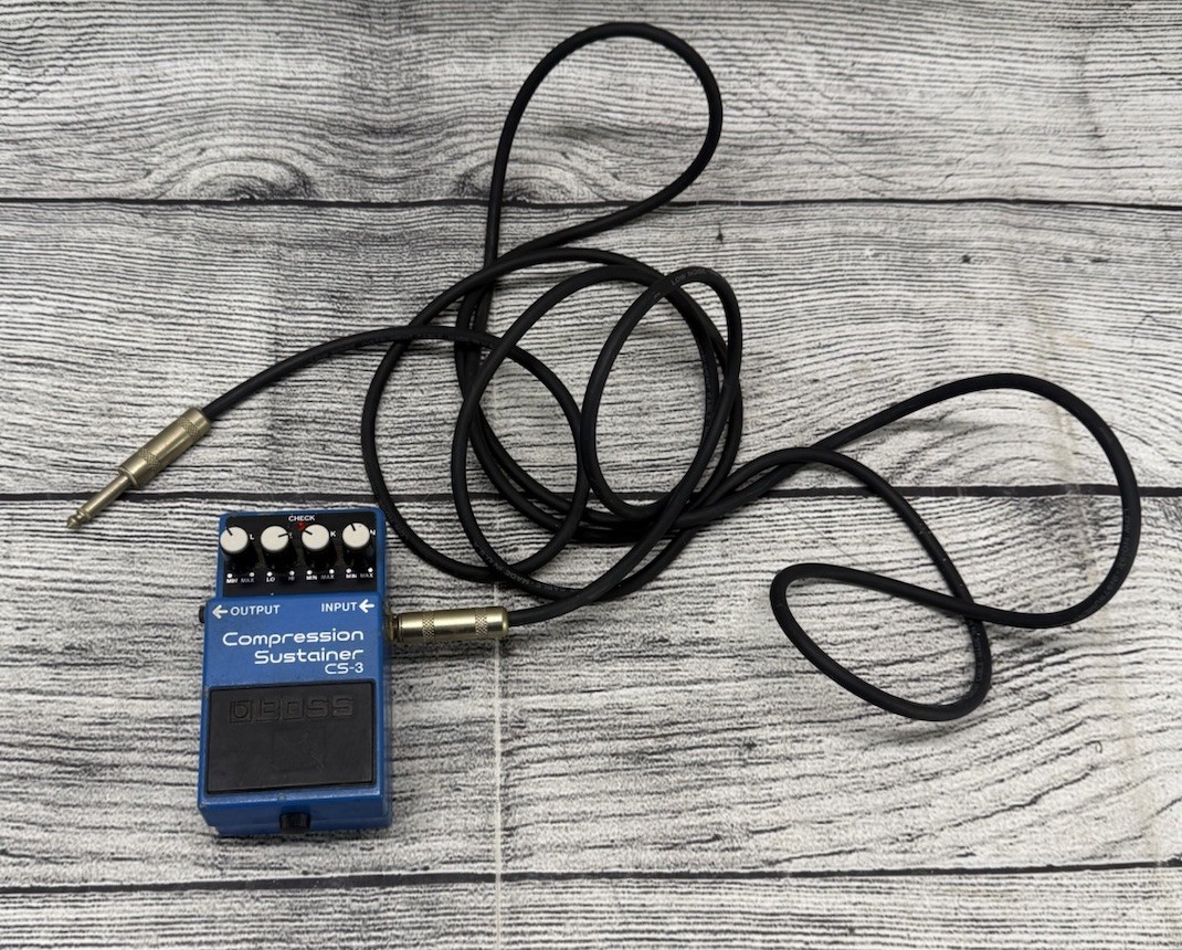 BOSS CS-3 Compression Sustainer Guitar Effects Pedal