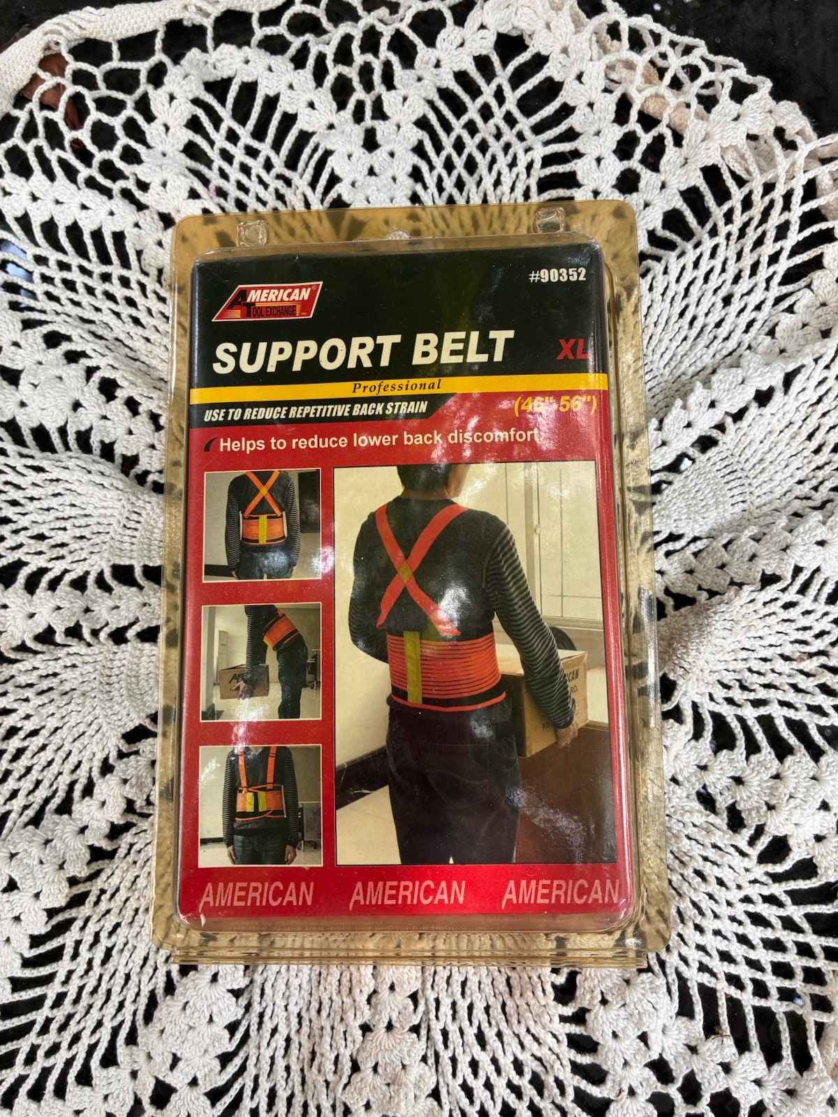 American Tool Exchange XL Support Belt #90352 New In Box