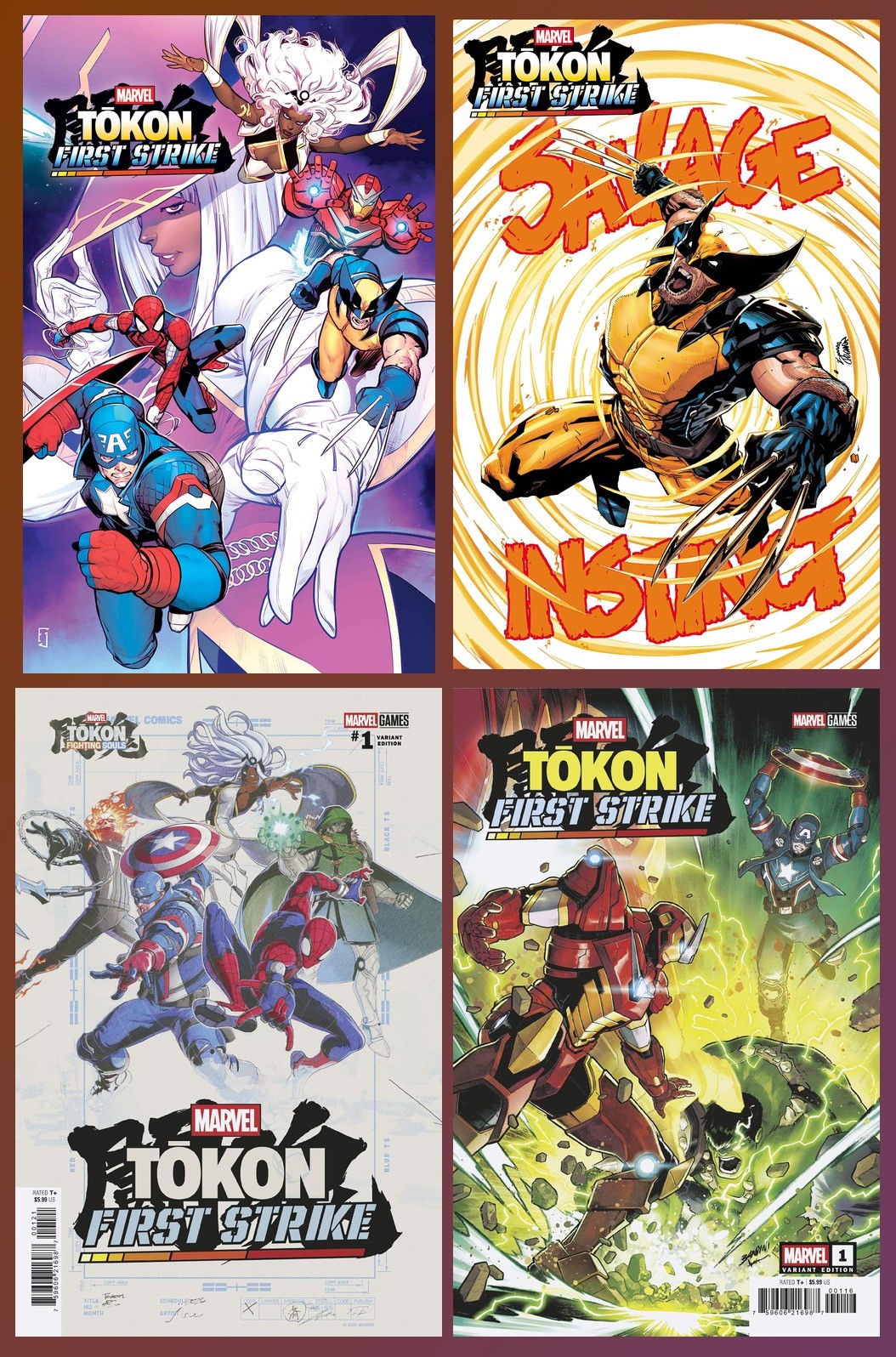Marvel Tokon: First Strike #1 (Presale 08/05/26 Release)Pick UR Cvr