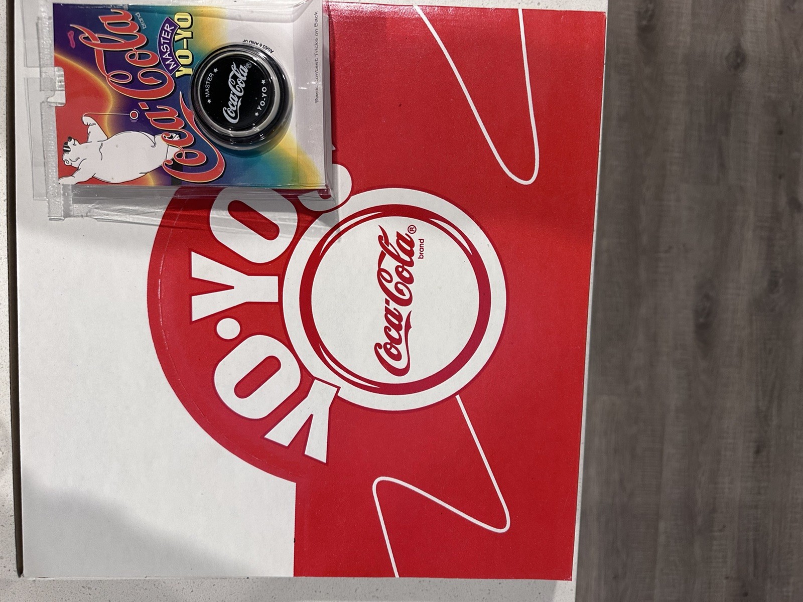 Black Coca Cola 1990 Yo-yo
