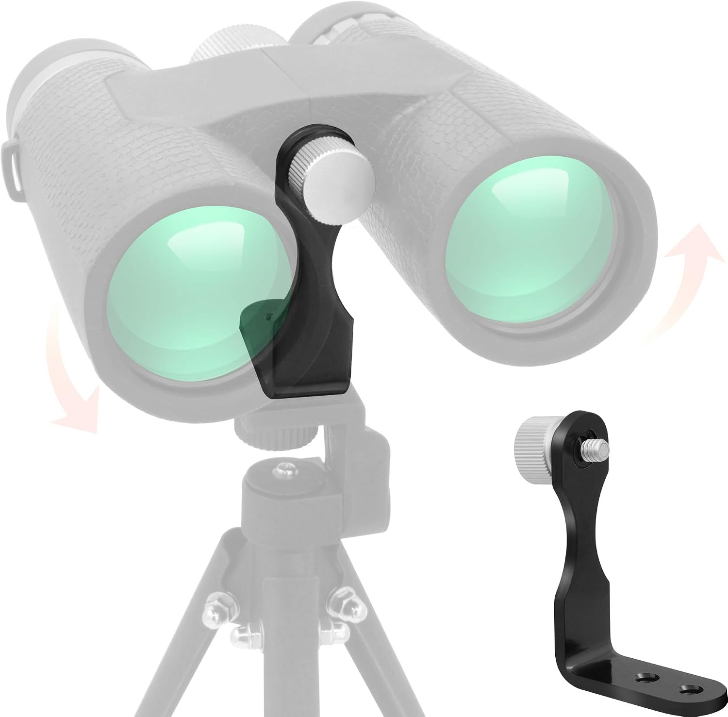 Alstar Binocular Tripod Adapter Universal L Type Metal Binocular Mount Quick Rel
