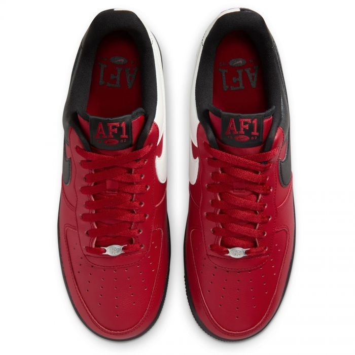 Nike Air Force 1 '07 LV8 Shoes Gym Red Black White IB6847-600 Men's Sizes NEW