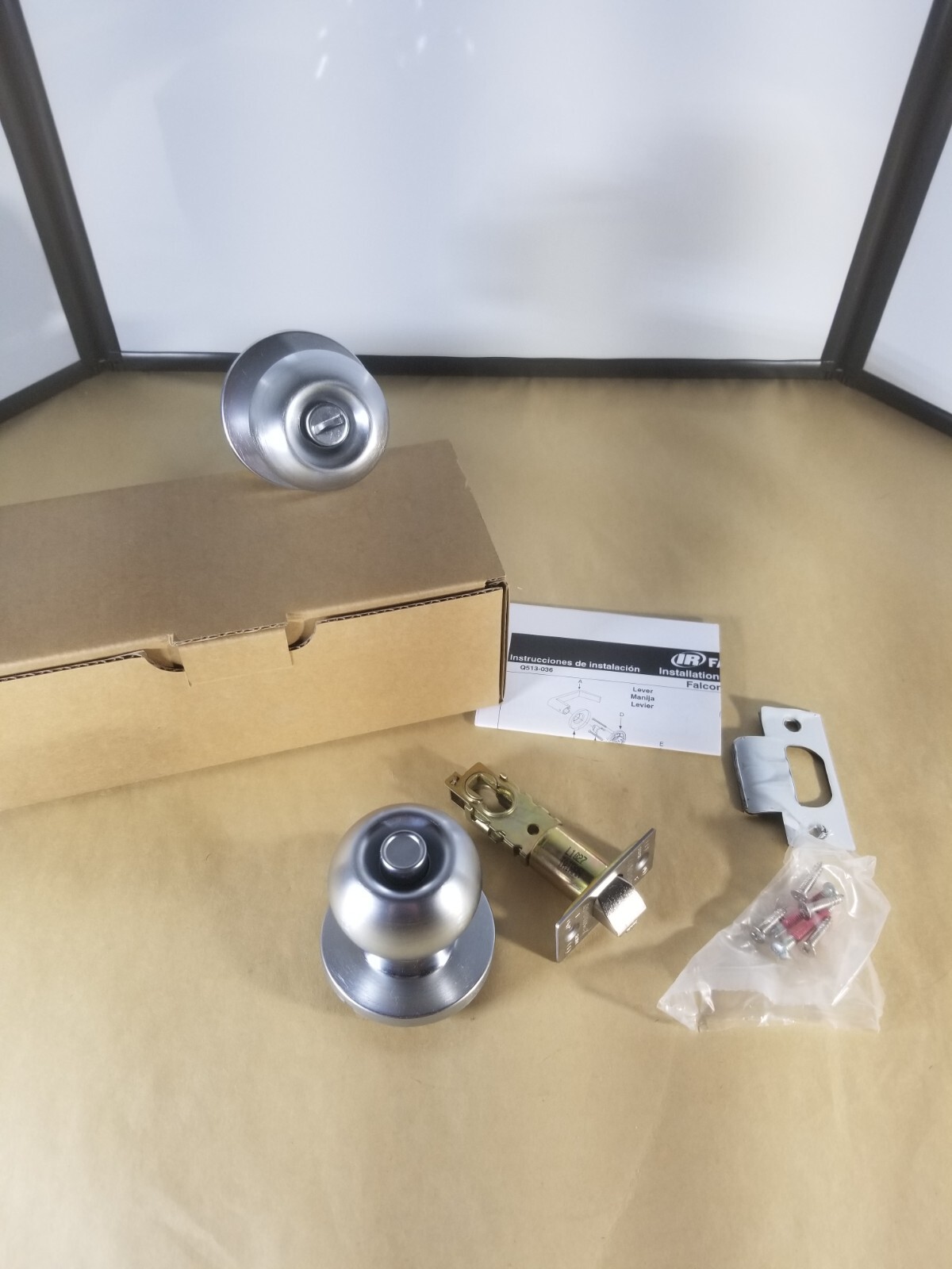 Falcon Y301 Hana 626 Privacy Lock Satin Chrome Commercial Grade 2