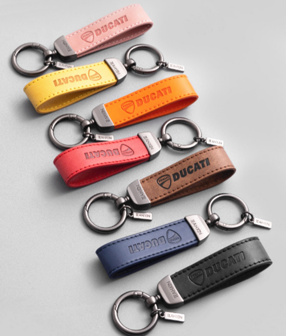 Ducati   Racing Motorcycle   Logo Keychain Keyring