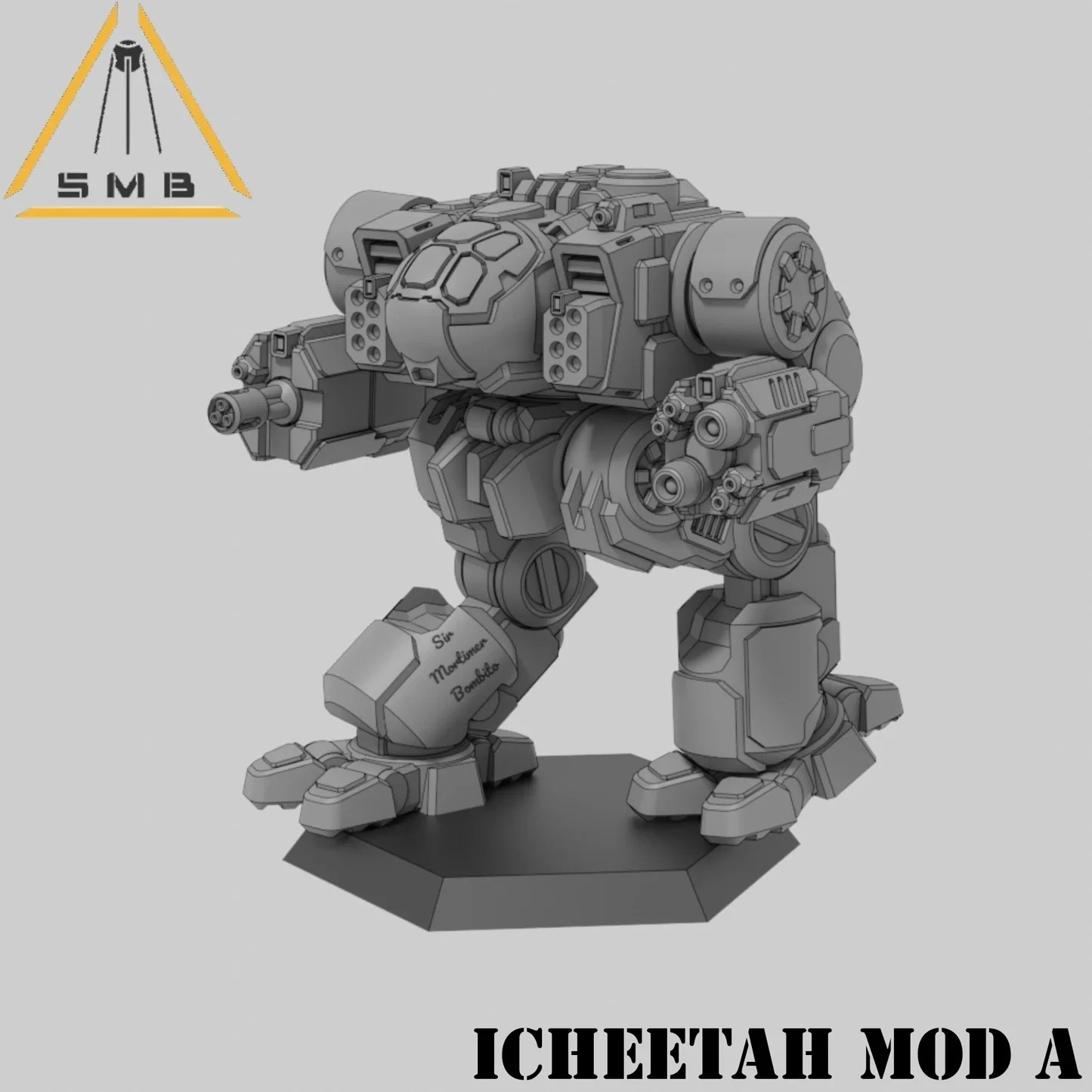 ICheetah ModA - Alternate Battletech Model - By Sir Mortimer Bombito
