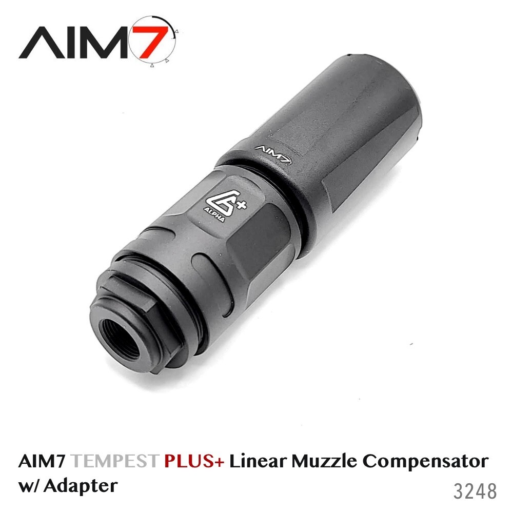 AIM7 TEMPEST Alpha Direct Mount Multi Caliber 223,30cal,9mm,40cal Aluminum black