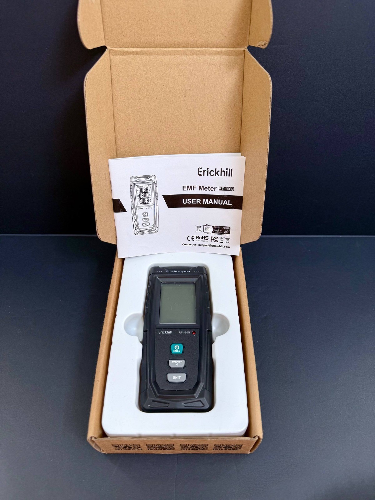 ERICKHILL EMF Meter, Detects Electric and Magnetic Fields