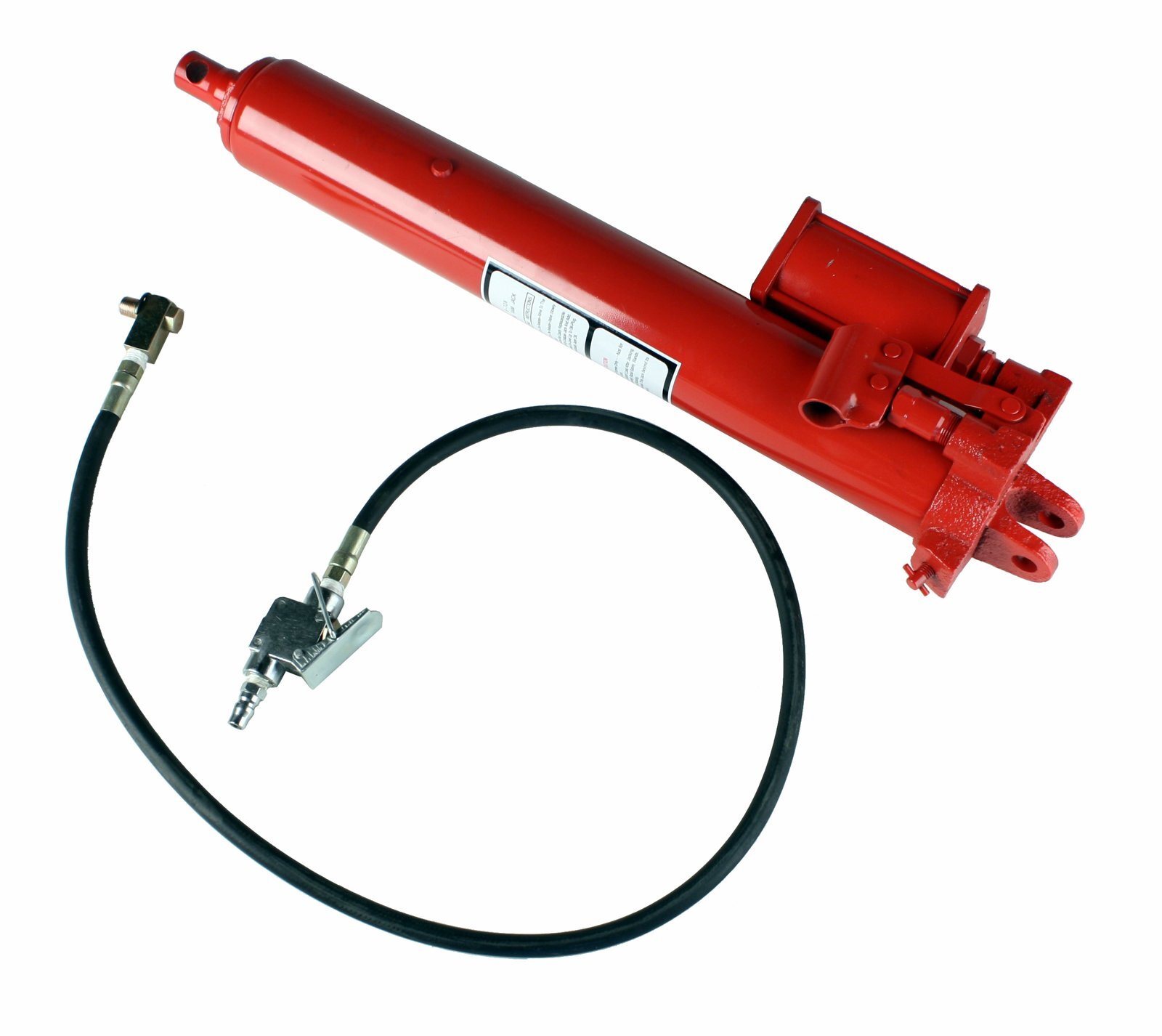 Dragway Tools 8 Ton Hydraulic and Air Long Ram for Engine Hoist Cherry Picker