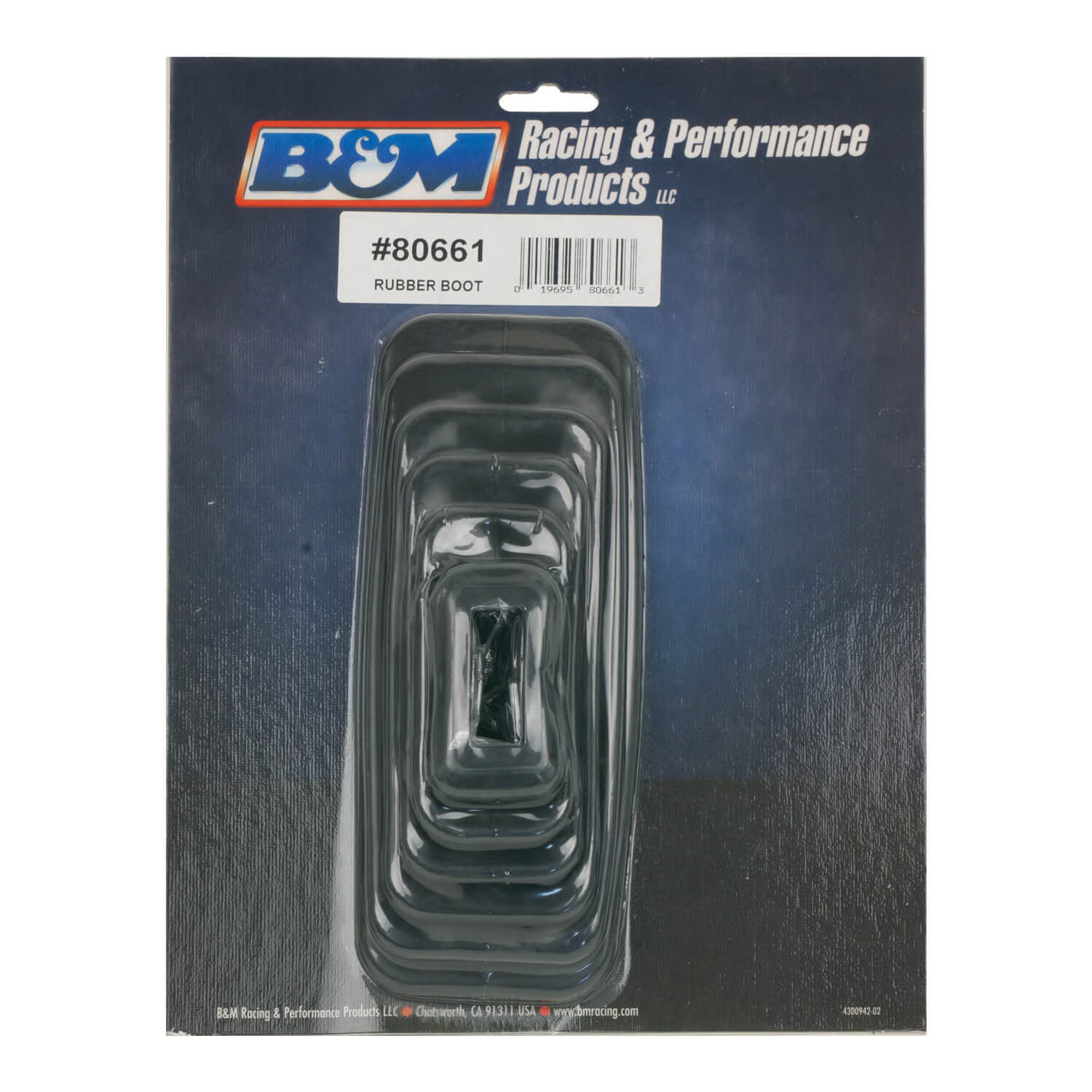 B&M 80661 Rubber Boot
