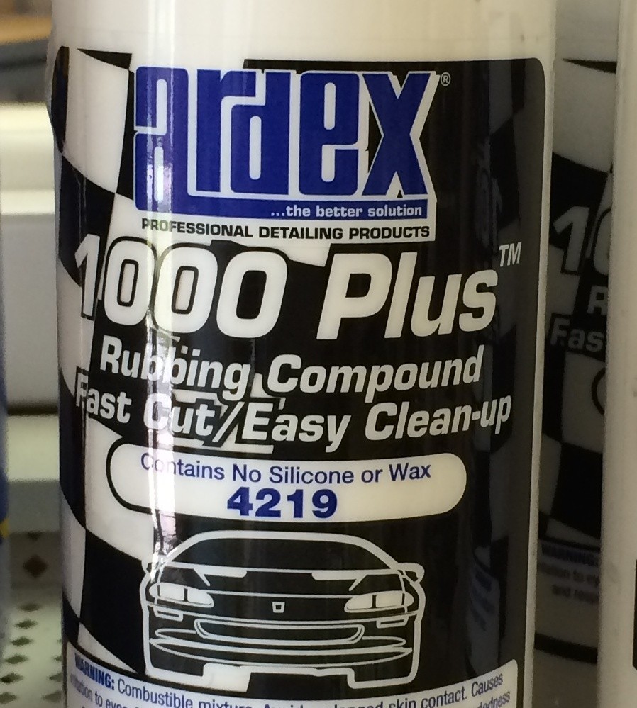 Car Truck Detailing Ardex 1000 Buffing Compound 32 oz  DIY Like A Pro.