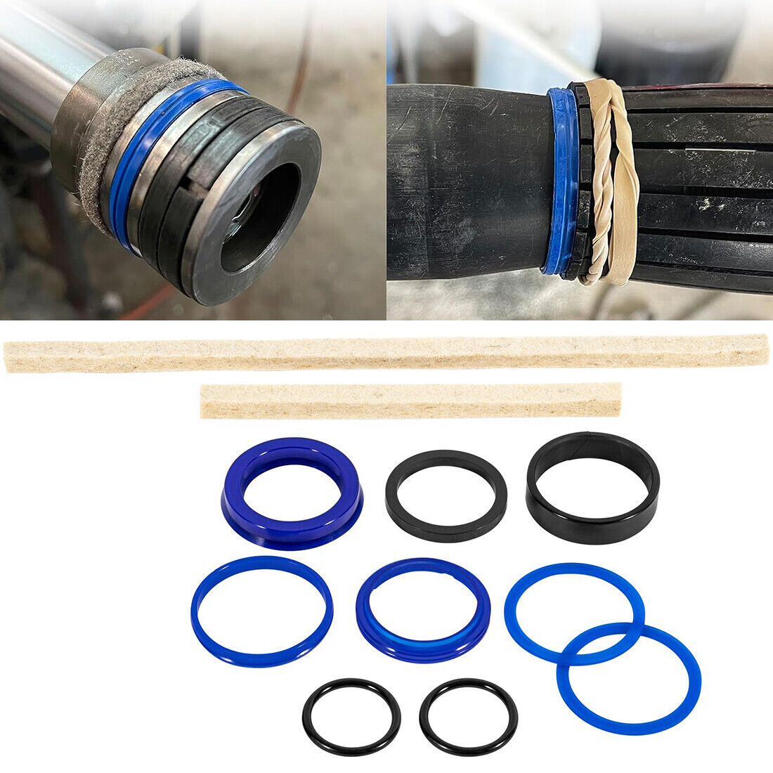 For Rotary 2 Post Lift Hydraulic Cylinder Seal Kit FJ783-12TH BH-7511-11