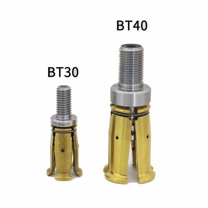 BT30 45 Degrees Gripper External Internal Threaded Spindle Claw Clamp 4 Petal
