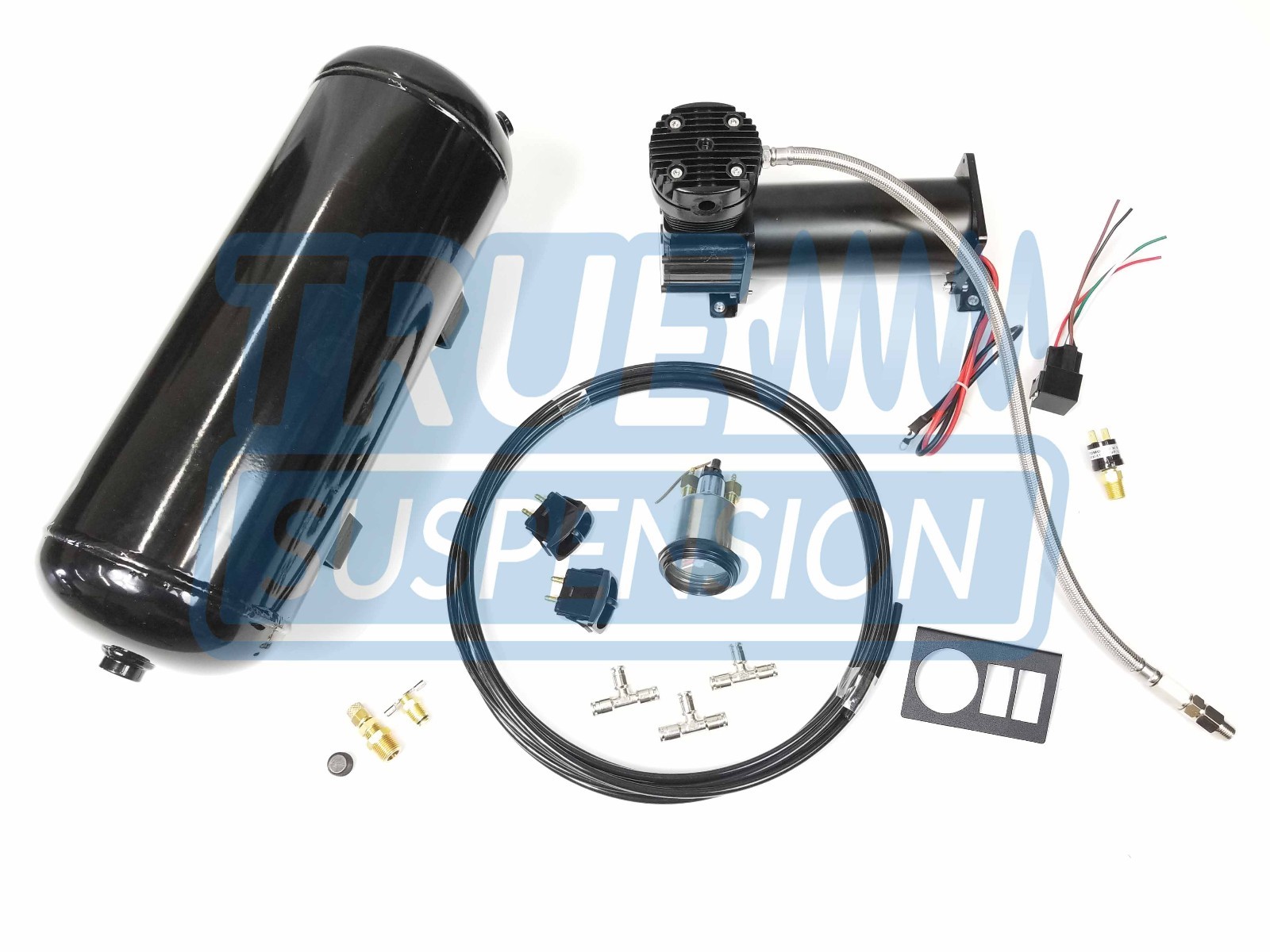 Universal Towing Assist Air Ride Suspension Control System Dual Switch