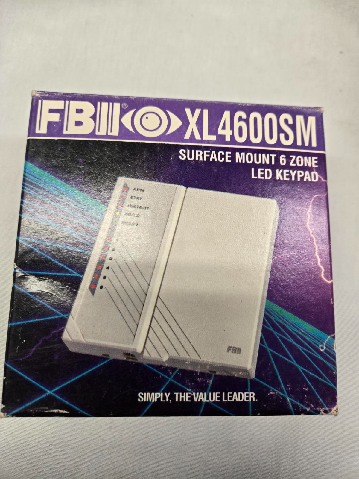 FBII SURFACE MOUNT LED KEYPAD WHITE SM DOOR XL4600SM XL 4600 SD * NOS *