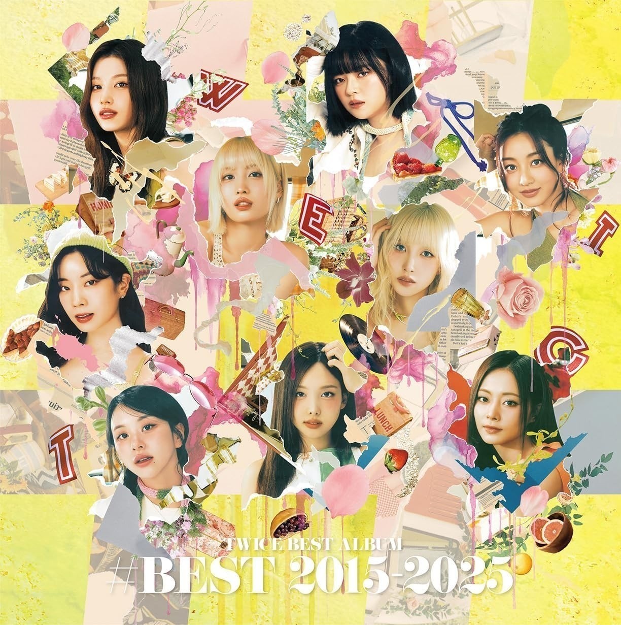 TWICE BEST ALBUM #BEST 2015-2025 LIMITED EDITION 4CD BLU-RAY REGULAR CD JAPAN
