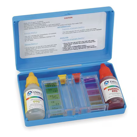 Zoro Select 2Ztv9 Water Analysis Kit, 2Ztv9