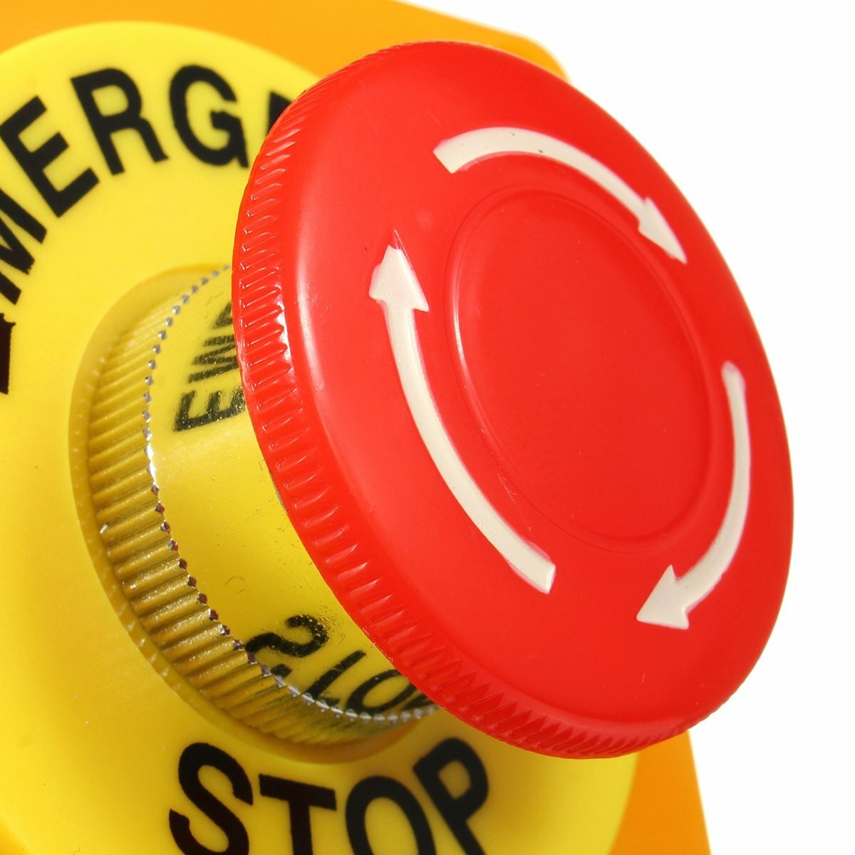 mxuteuk 22mm 2NC Red Mushroom Emergency Stop Push Button Switch Estop AC 660V