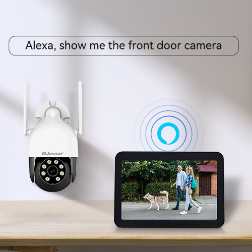 Jennov 5MP Wireless Security Camera System Infrared Night Vision IP66 1TB HDD