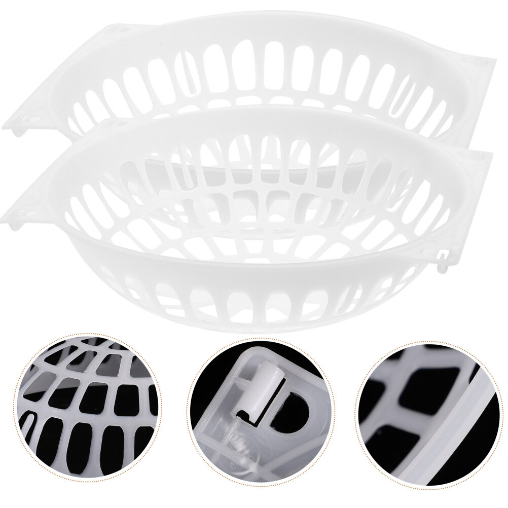 10pcs Plastic Breeding Bird Egg Basin Nest Supplies for Parrot Pigeon