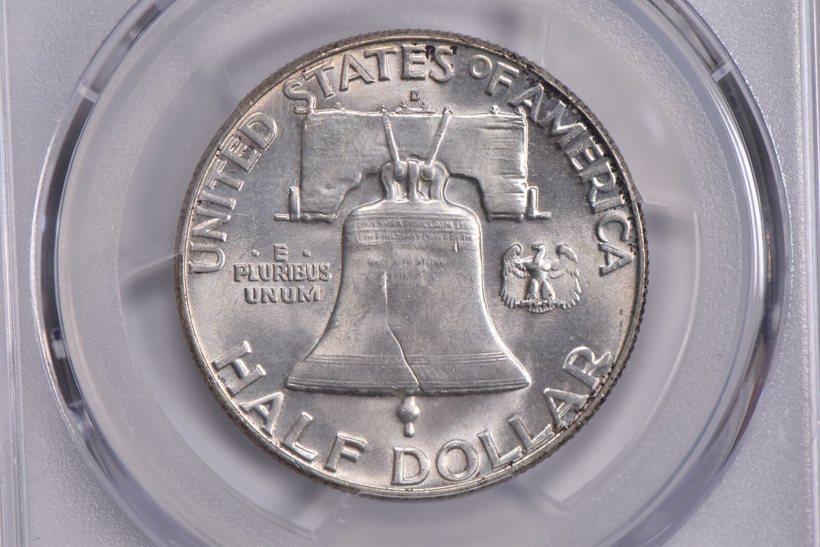 MS64 FBL 1962-D Franklin Half Dollar PCGS Blue Label