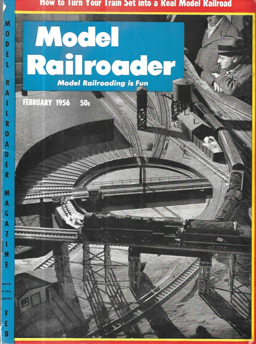 Model Railroader F 1956 Coffee Table RR Pulpwood Car Detailing Kit Locos Tower