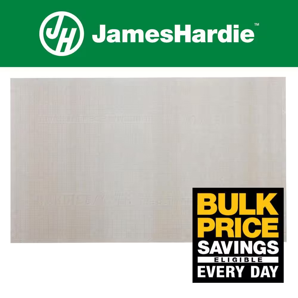 Hardiebacker 1/4 In. X 3 Ft. X 5 Ft. Cement Backerboard