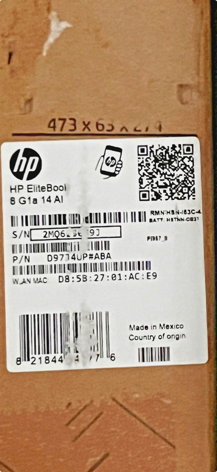 HP EliteBook G1a 14AI RA7P350 14 24GB/1T PC (D97J4UP)