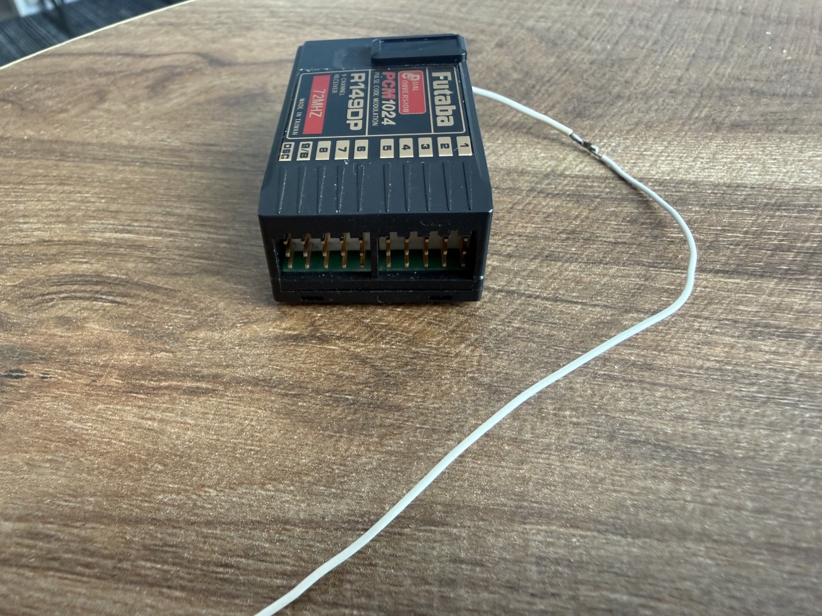 Futaba R149DP - PCM 1024 - Nine Channel Receiver On Channel #47