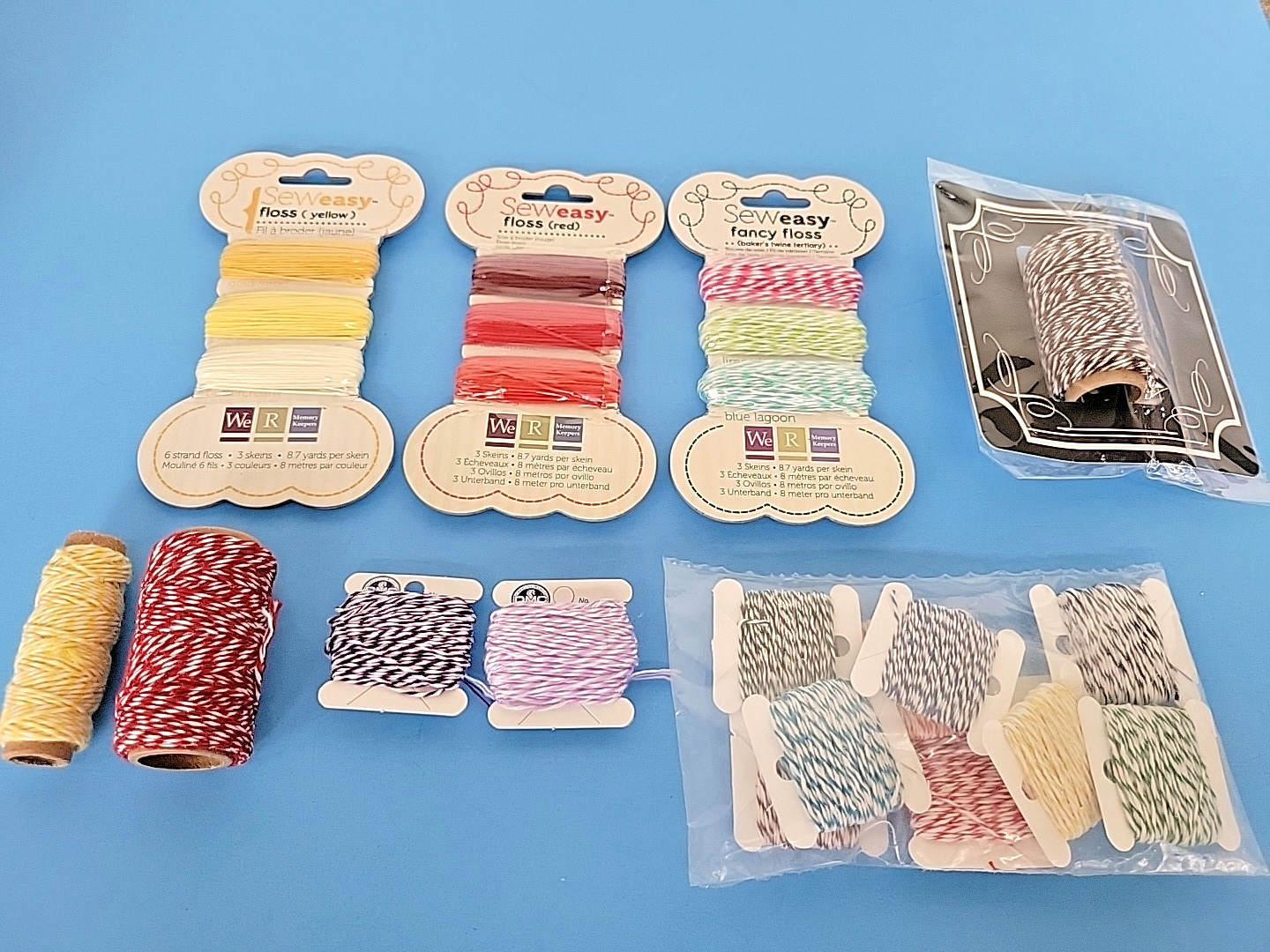 We R Memory Keepers Sew Easy Floss Baker's Twine + More