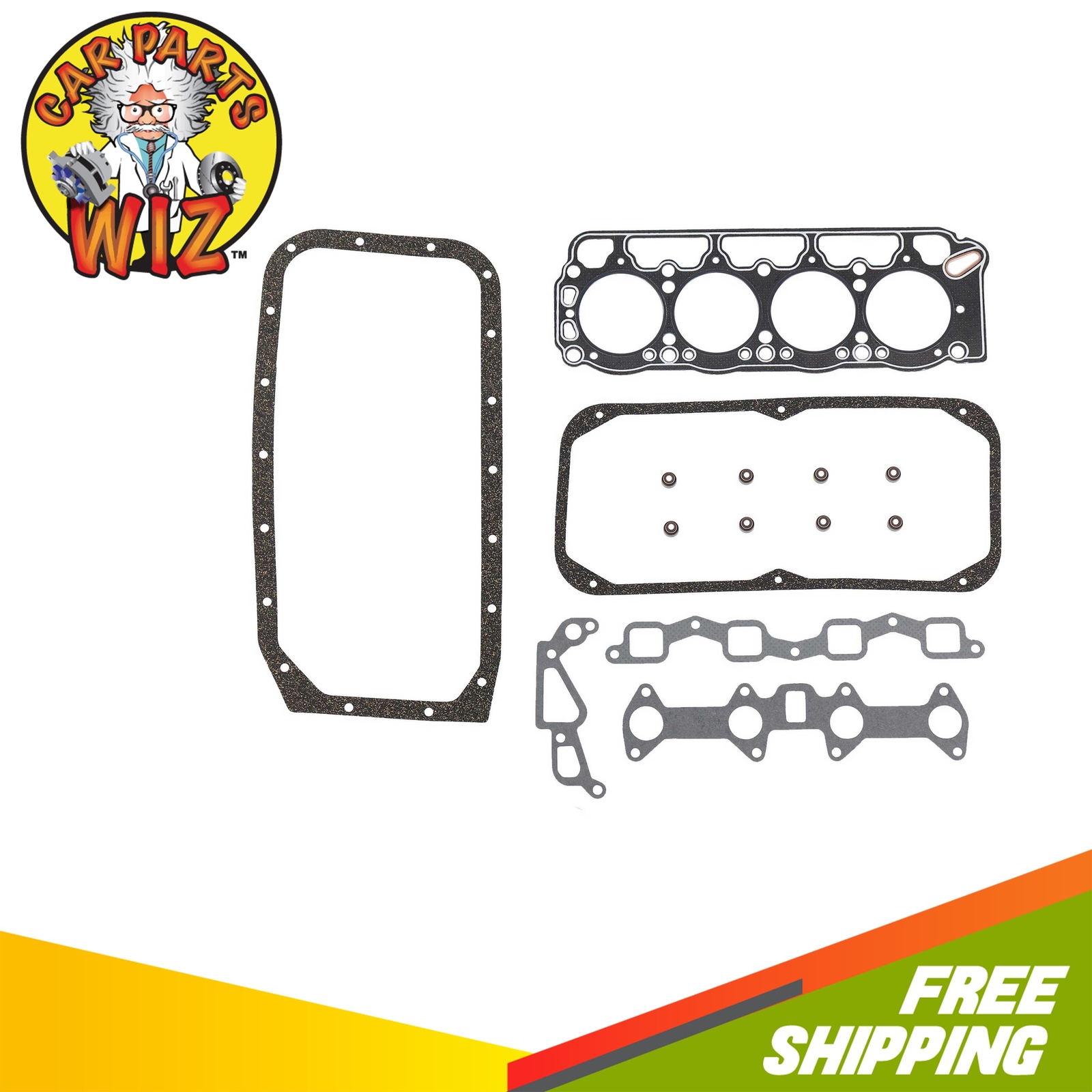 Full Gasket Set Fits 71-80 Toyota Corolla 1.6L 8V 2T 2TC