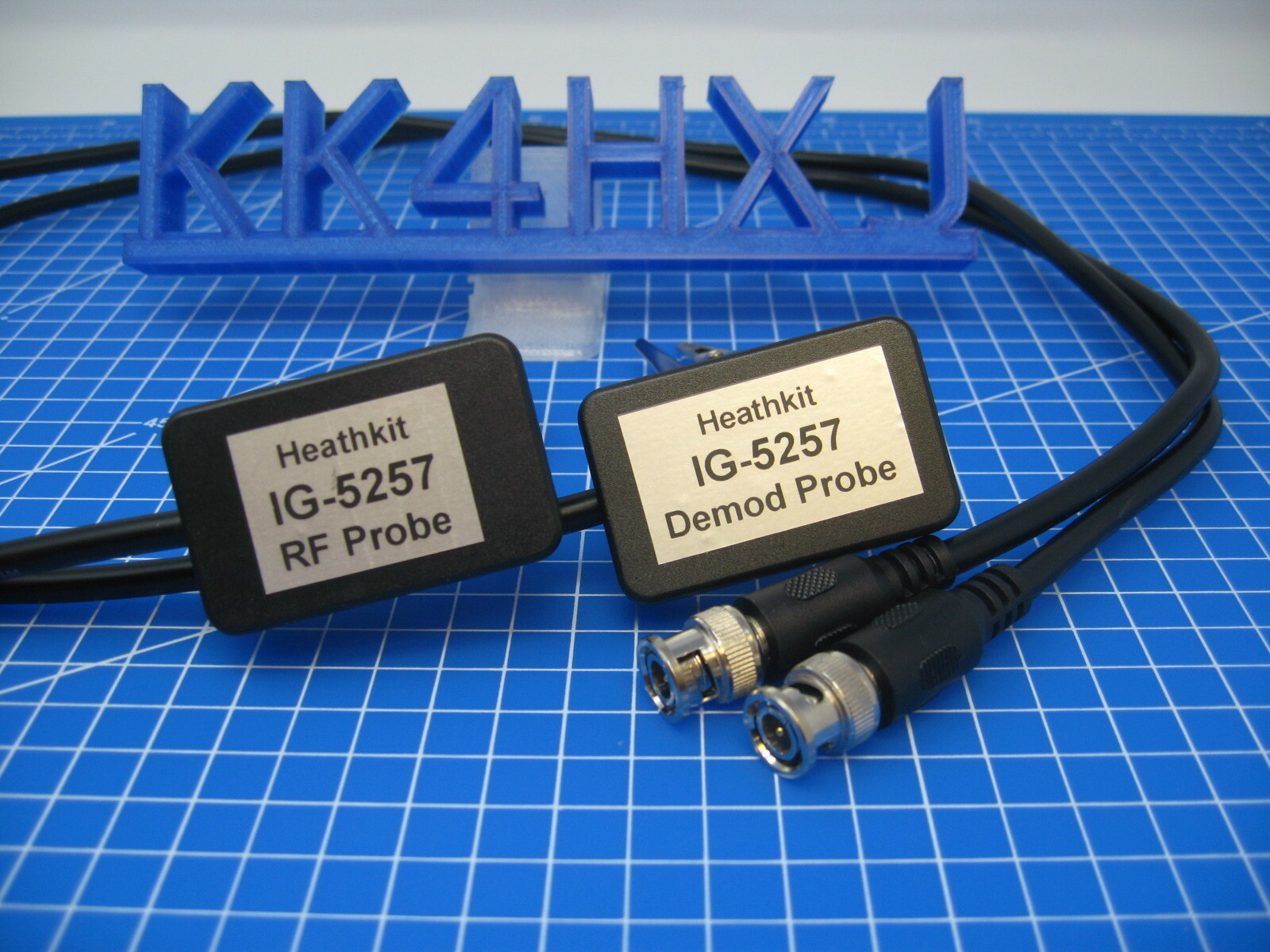 Custom RF & Demodulator Probe Set Heathkit IG5257/IG57 TV Post Marker Sweep Gen.